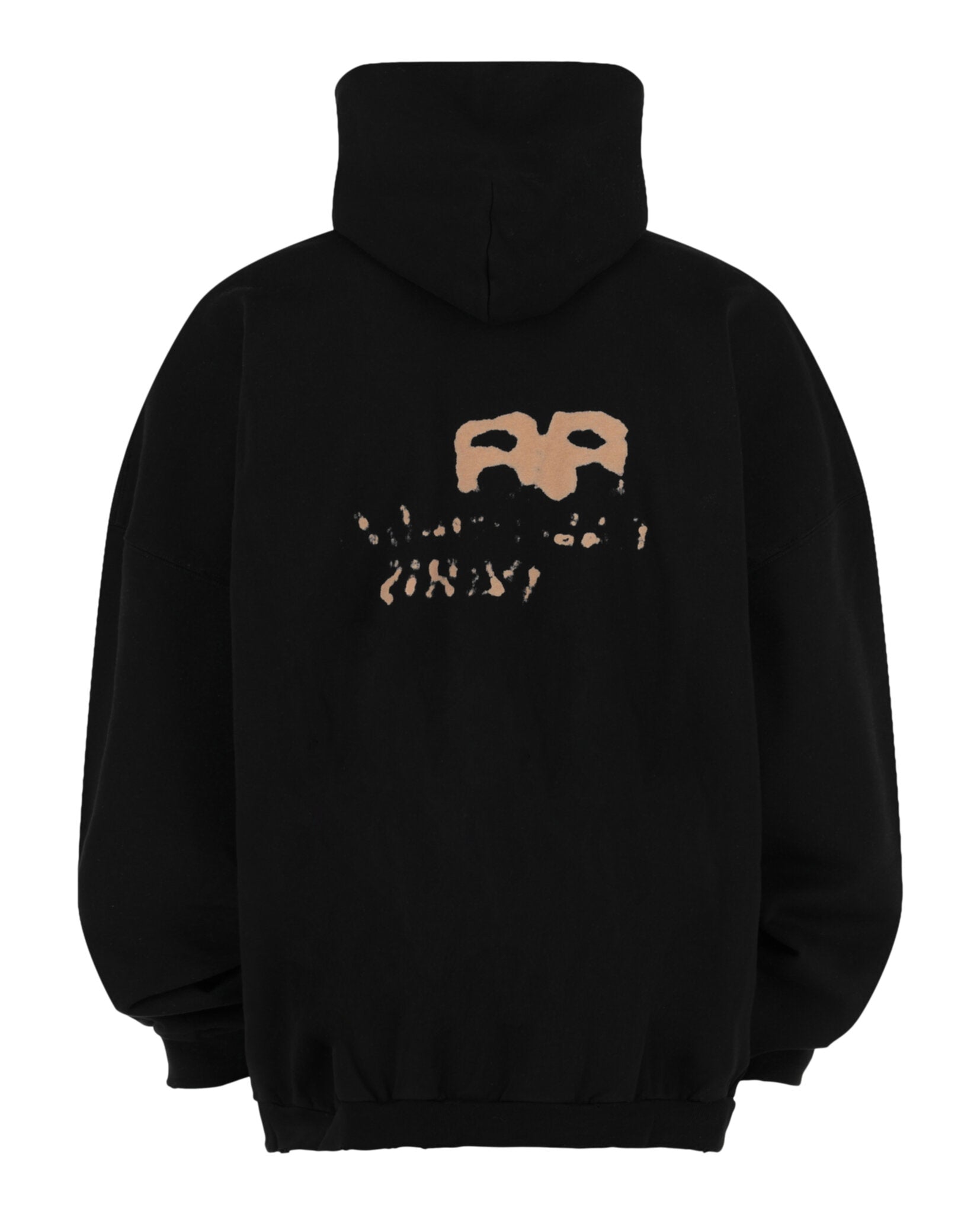 Hand Drawn Bb Icon Cotton Hoodie