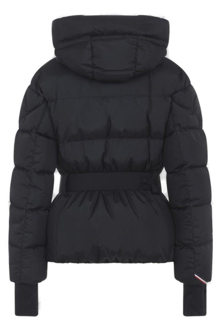 Short Padded Jacket with High Collar