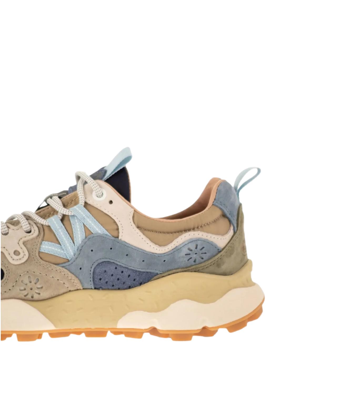 Multi-Layered Sneakers with Rugged Sole and Intricate Perforations
