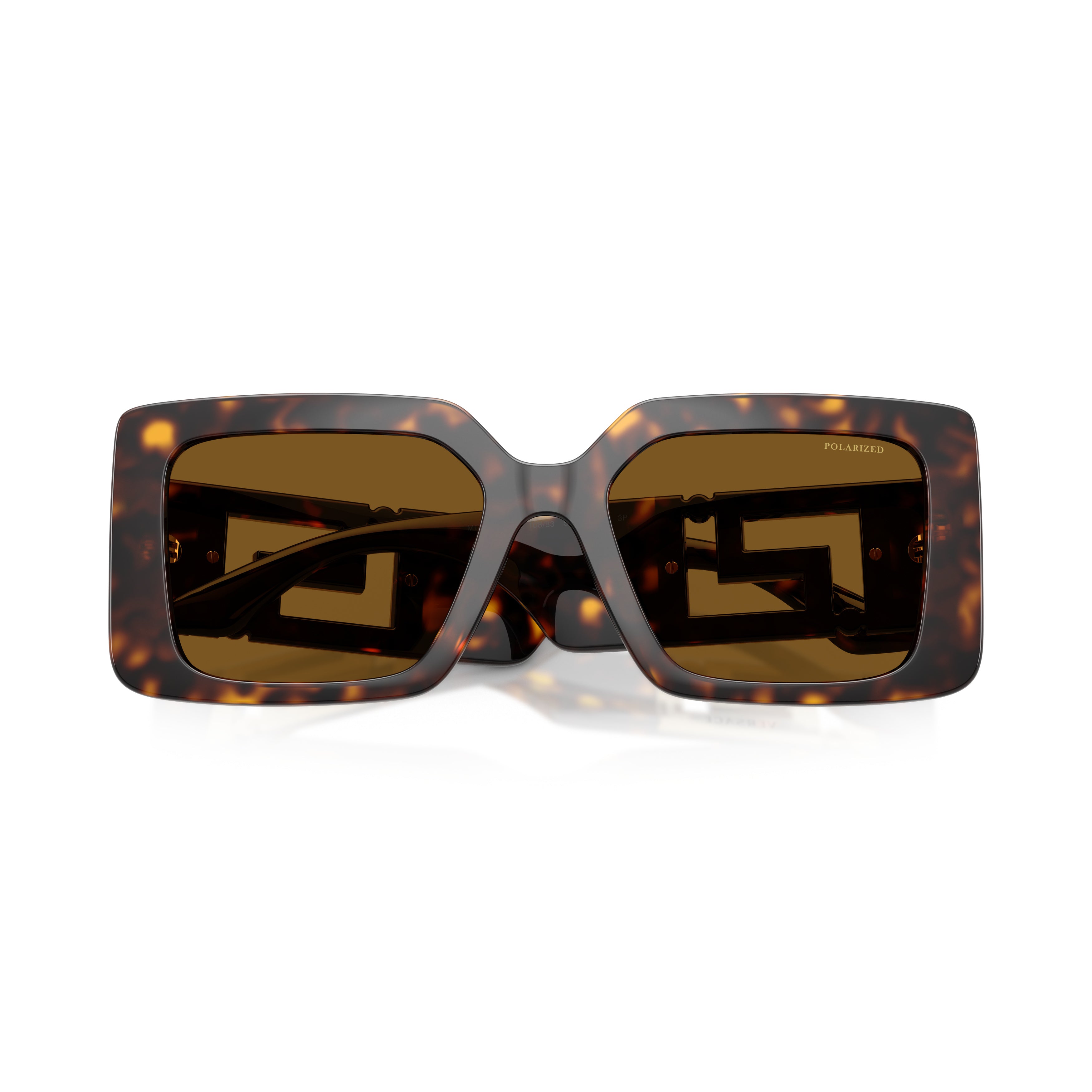 0ve4505u Rectangular Tortoiseshell Sunglasses