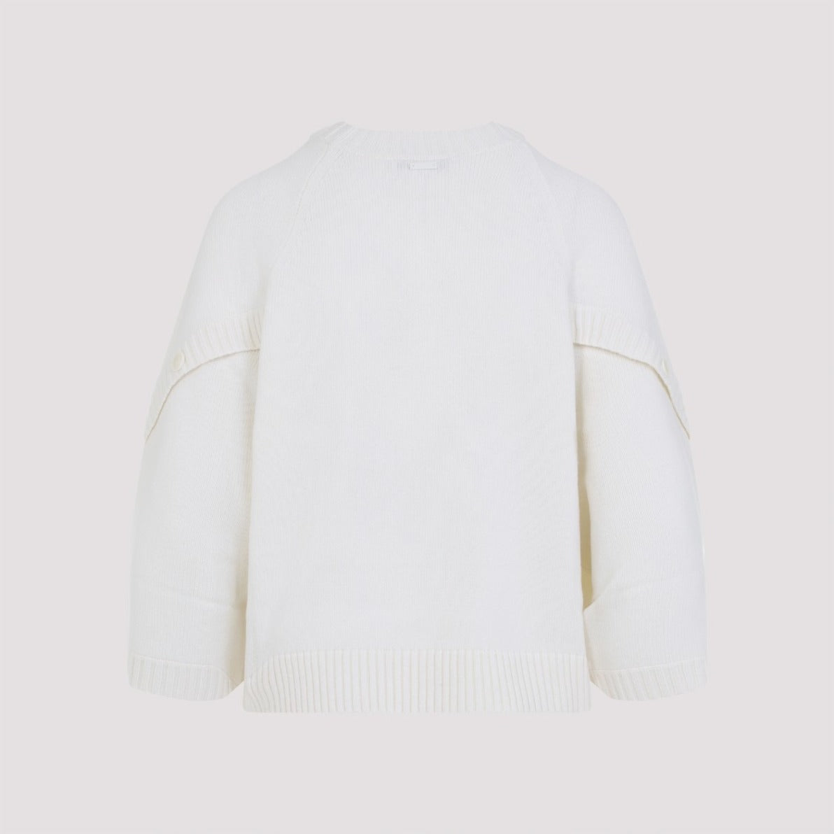 Relaxed-Fit Wool-Cashmere Blend Sweater With Button Details