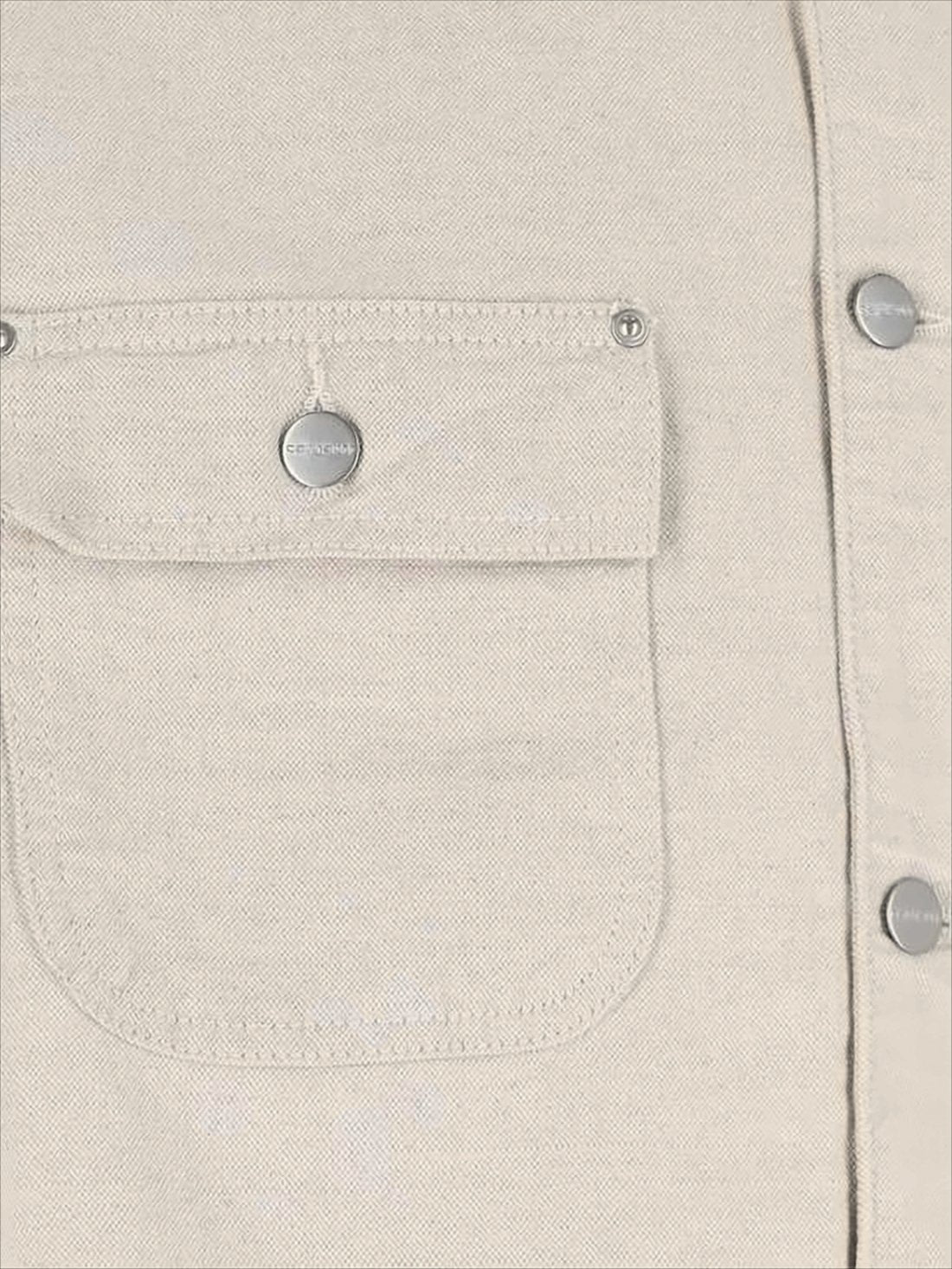 Structured Beige Button-Up Carhartt WIP Jacket