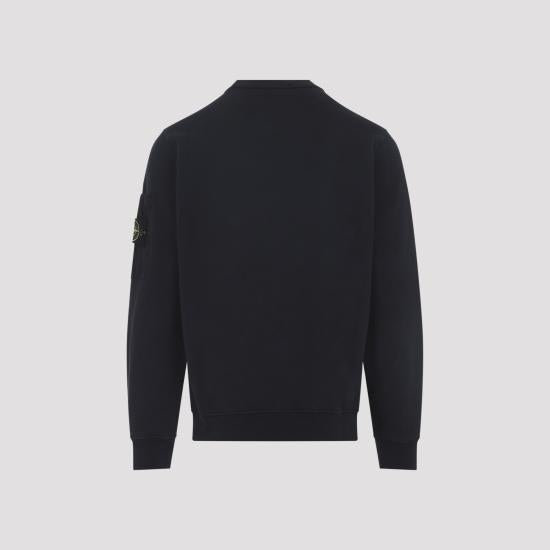 Long-Sleeve Cotton Sweatshirt with Iconic Emblem