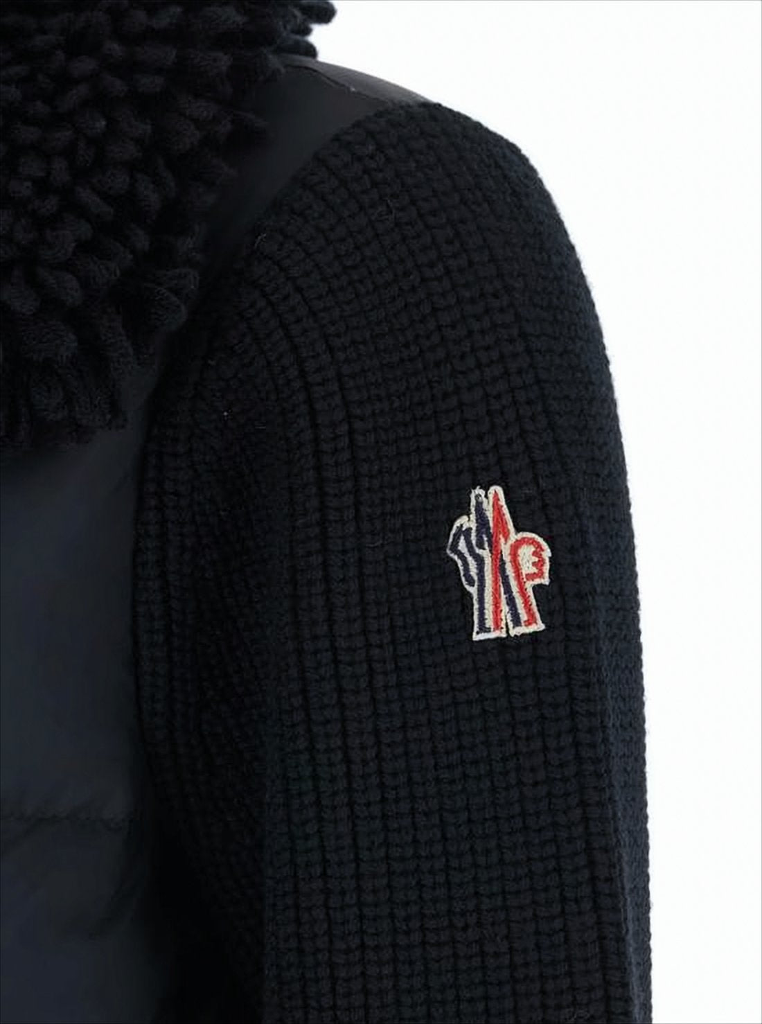 Padded Zip-Front Moncler Hoodie