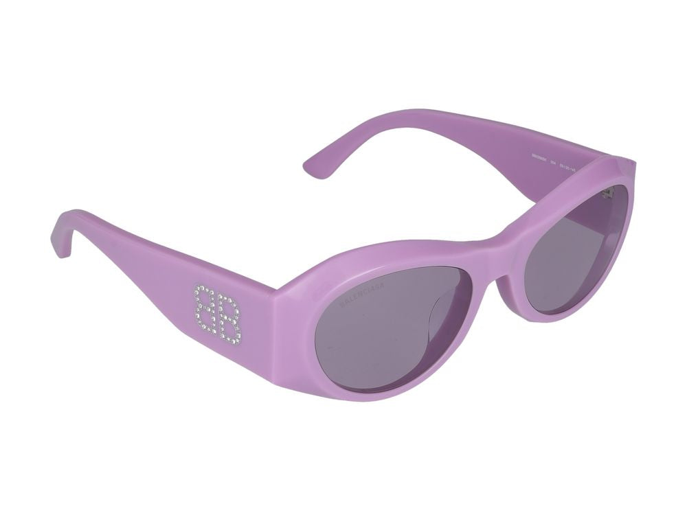 Sunglasses Balenciaga BB0396SK 004 violet violet violet 55/20/145