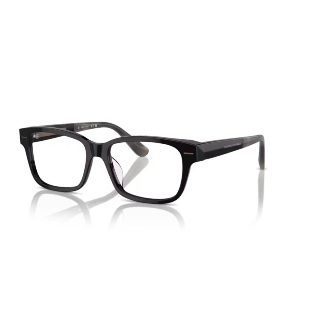 Rectangular Acetate Eyeglass Frames with Gradient Temples