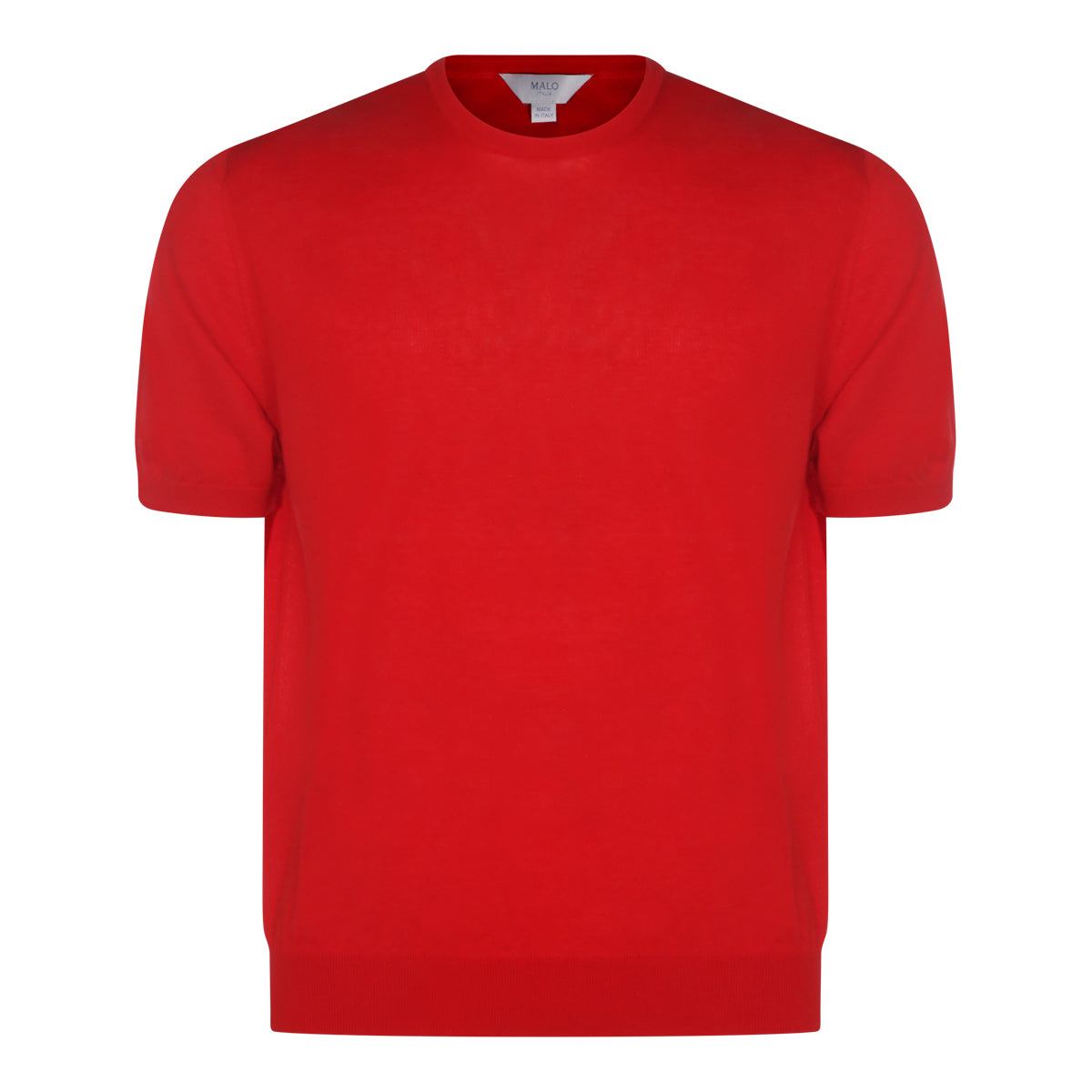 Solid Red Short-Sleeve T-Shirt