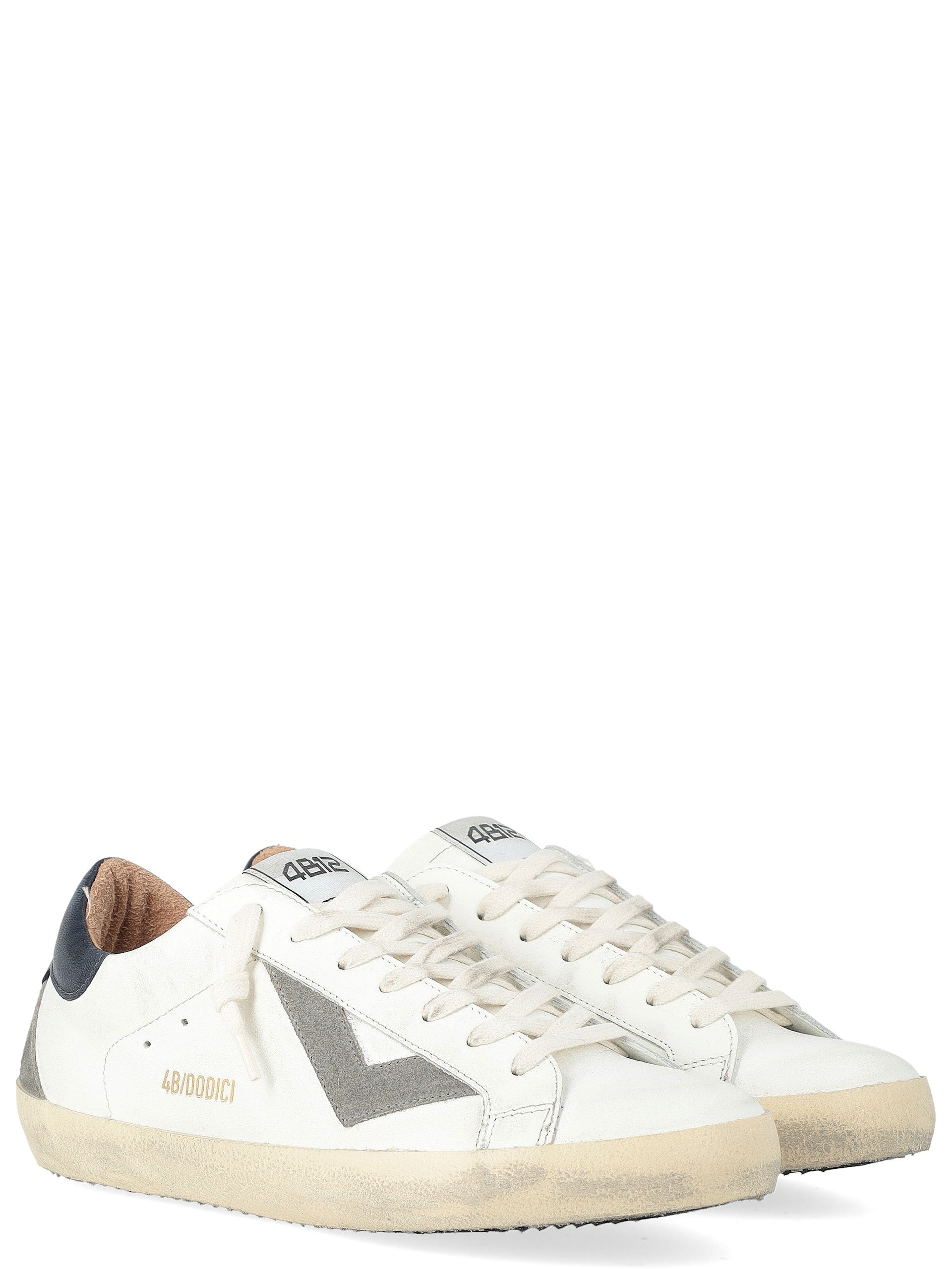 Suprime Sneakers In White Leather