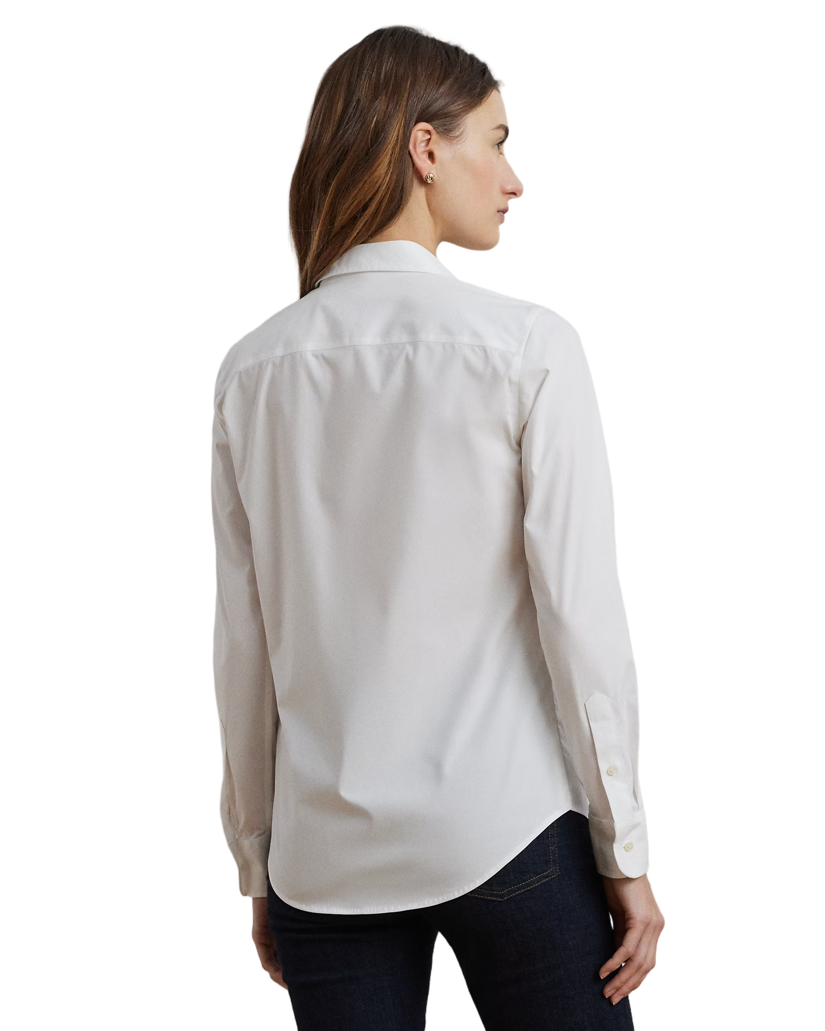 Tailored White Long Sleeve Shirt