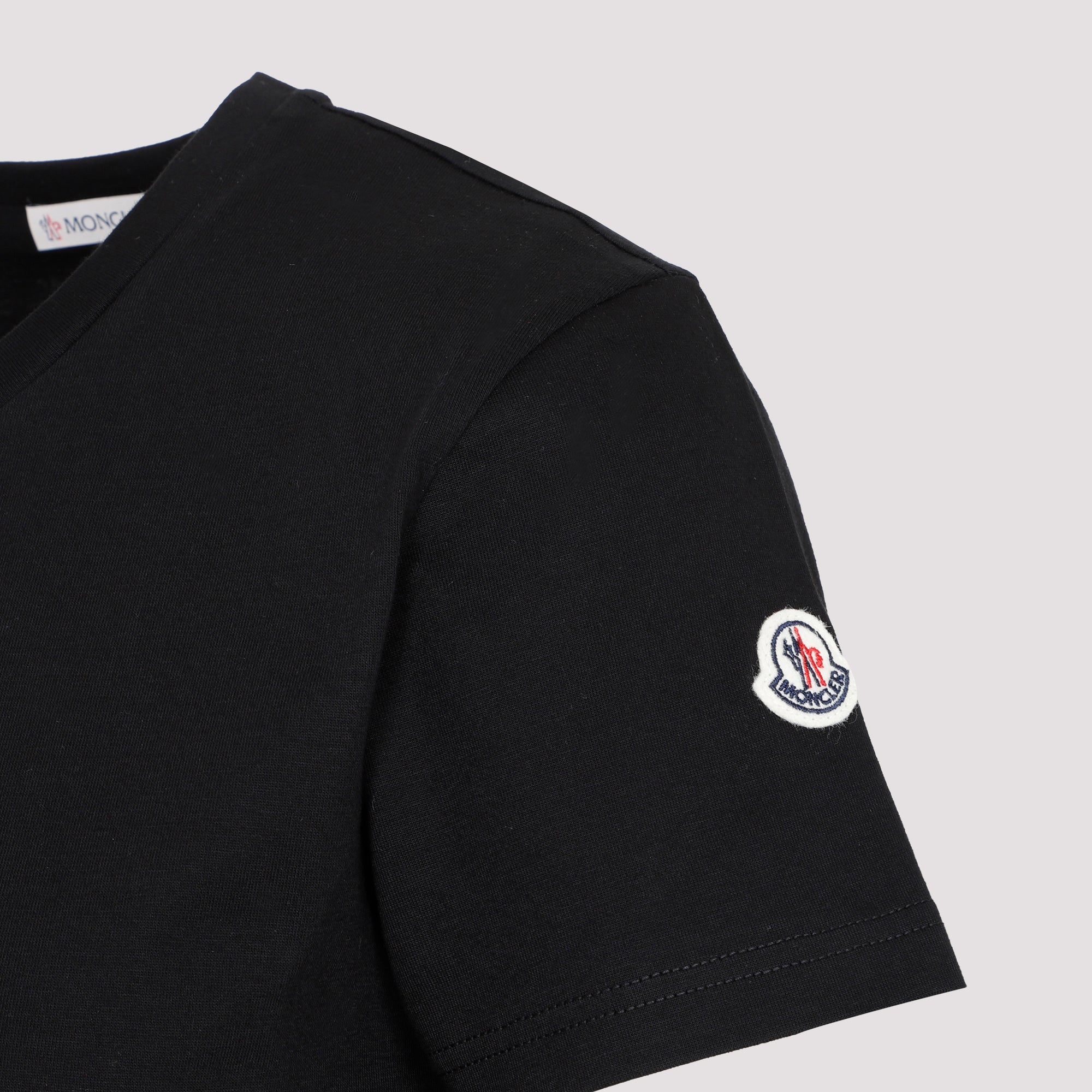 Cotton T-Shirt With Iconic Logo Patch