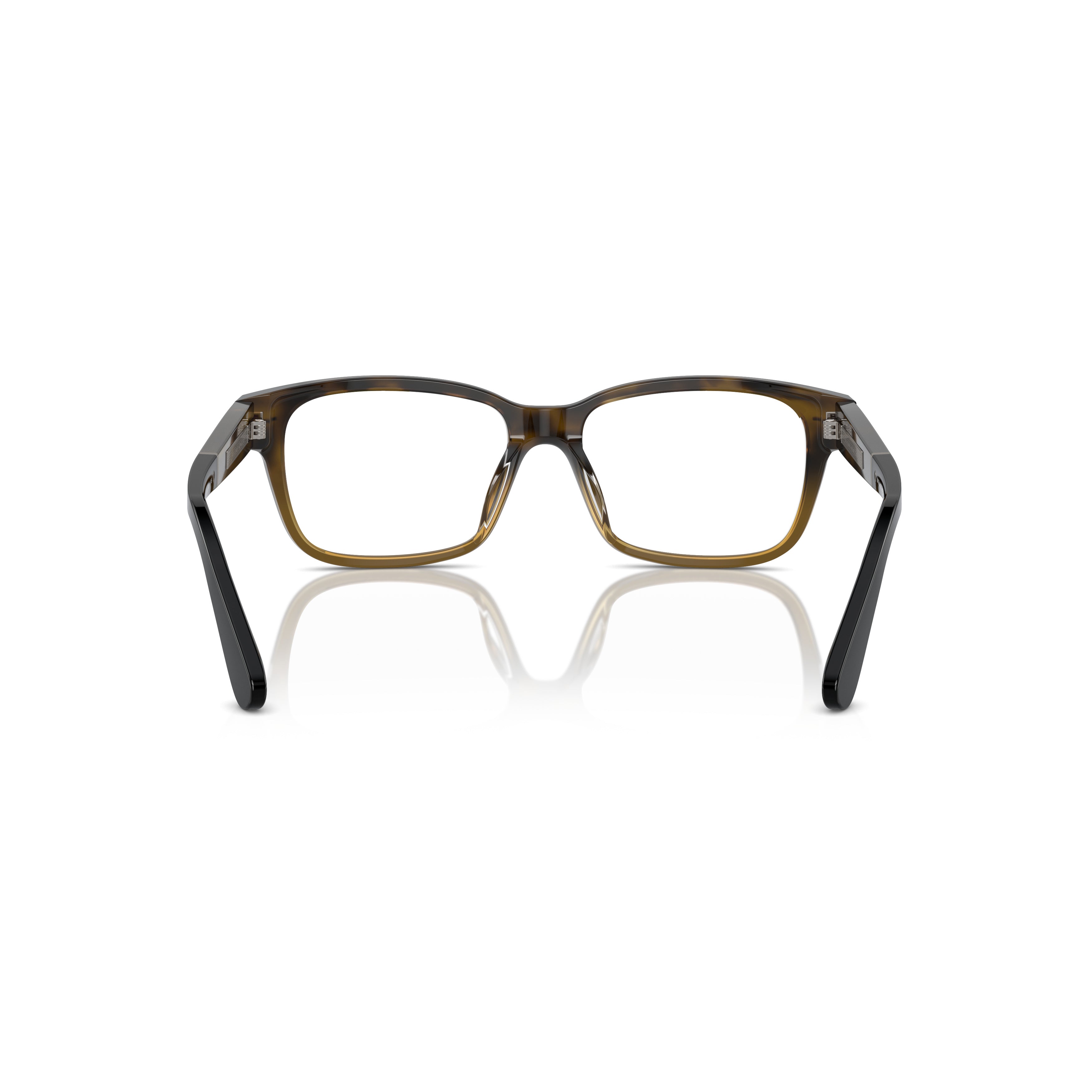 0bc3003 Rectangular Gradient Acetate Sunglasses with Polished Finish