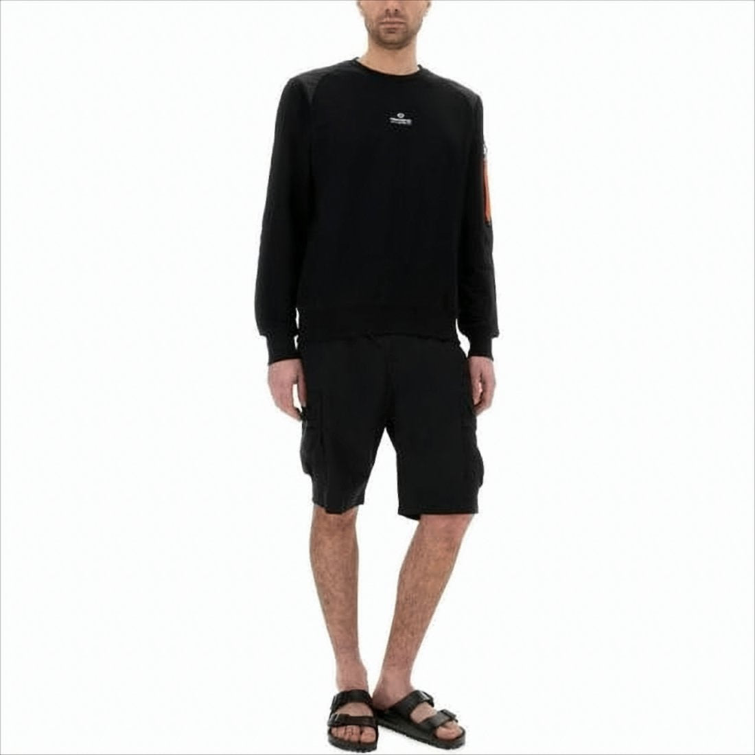 Mid-Thigh Length Straight Cut Cargo Shorts