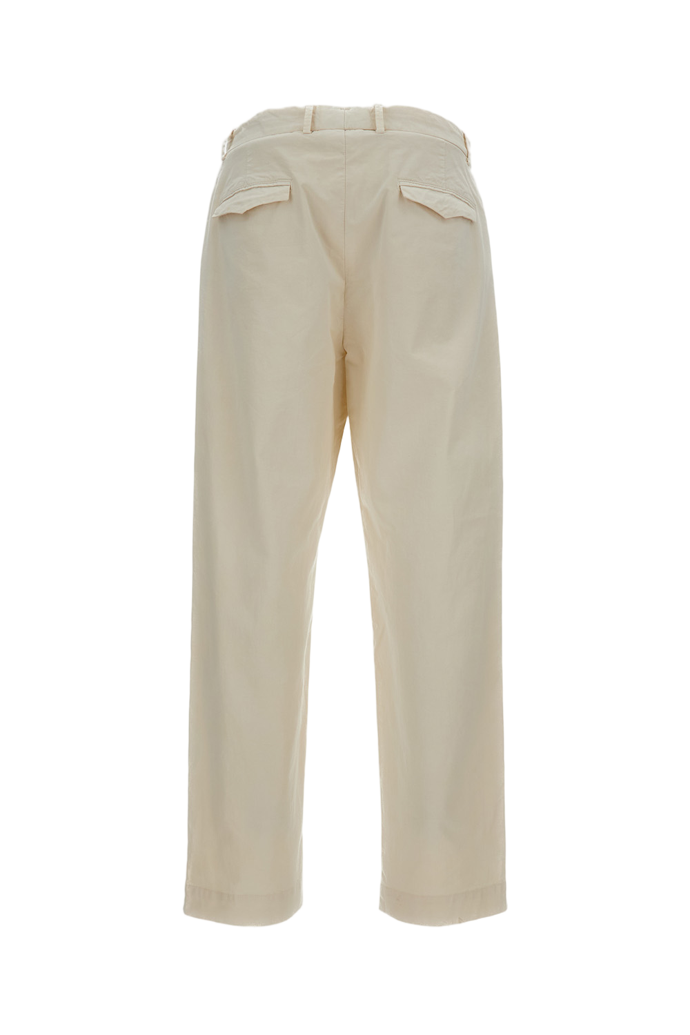 Beige Chino Cotton Trousers