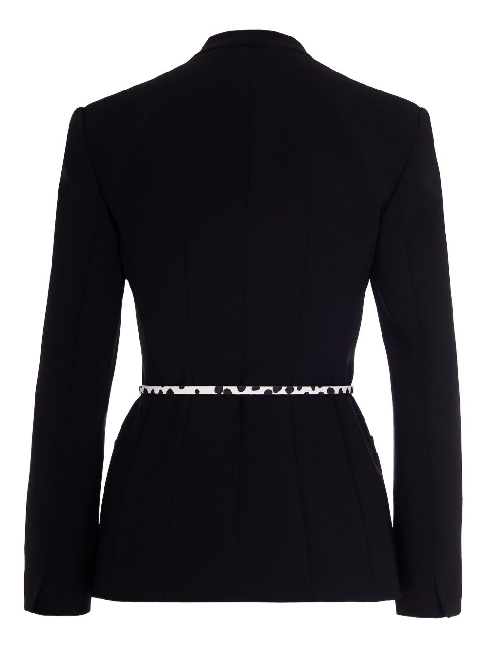 Double-Breasted Black Jacket