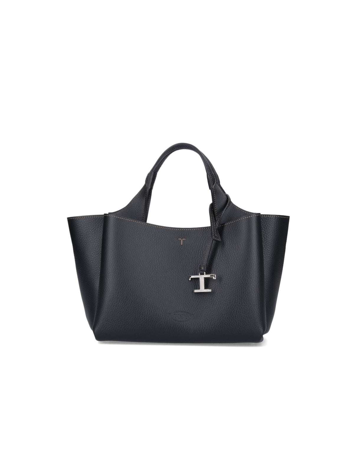 Mini Hammered Leather Tote Bag