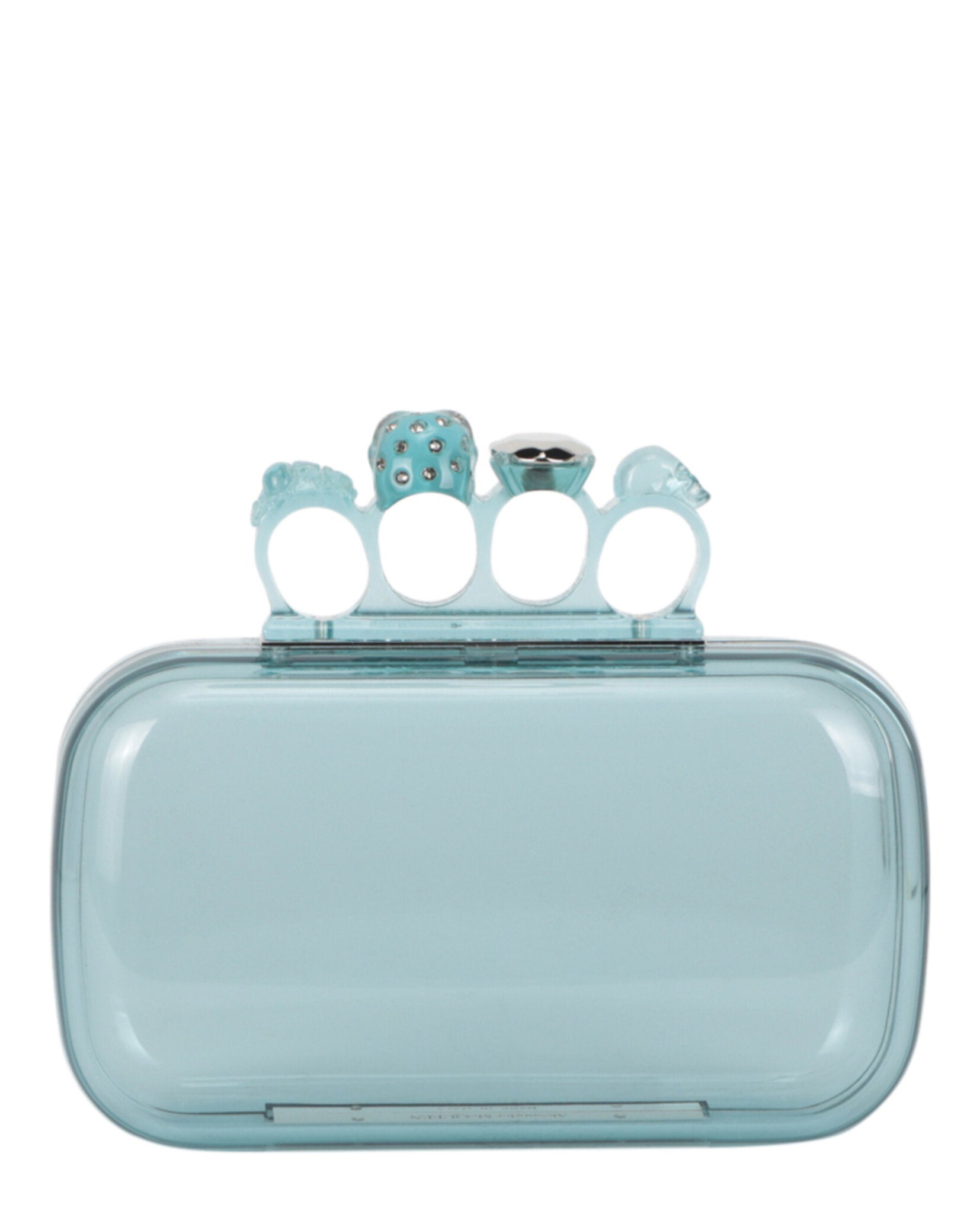 Skull Four-Ring Clutch