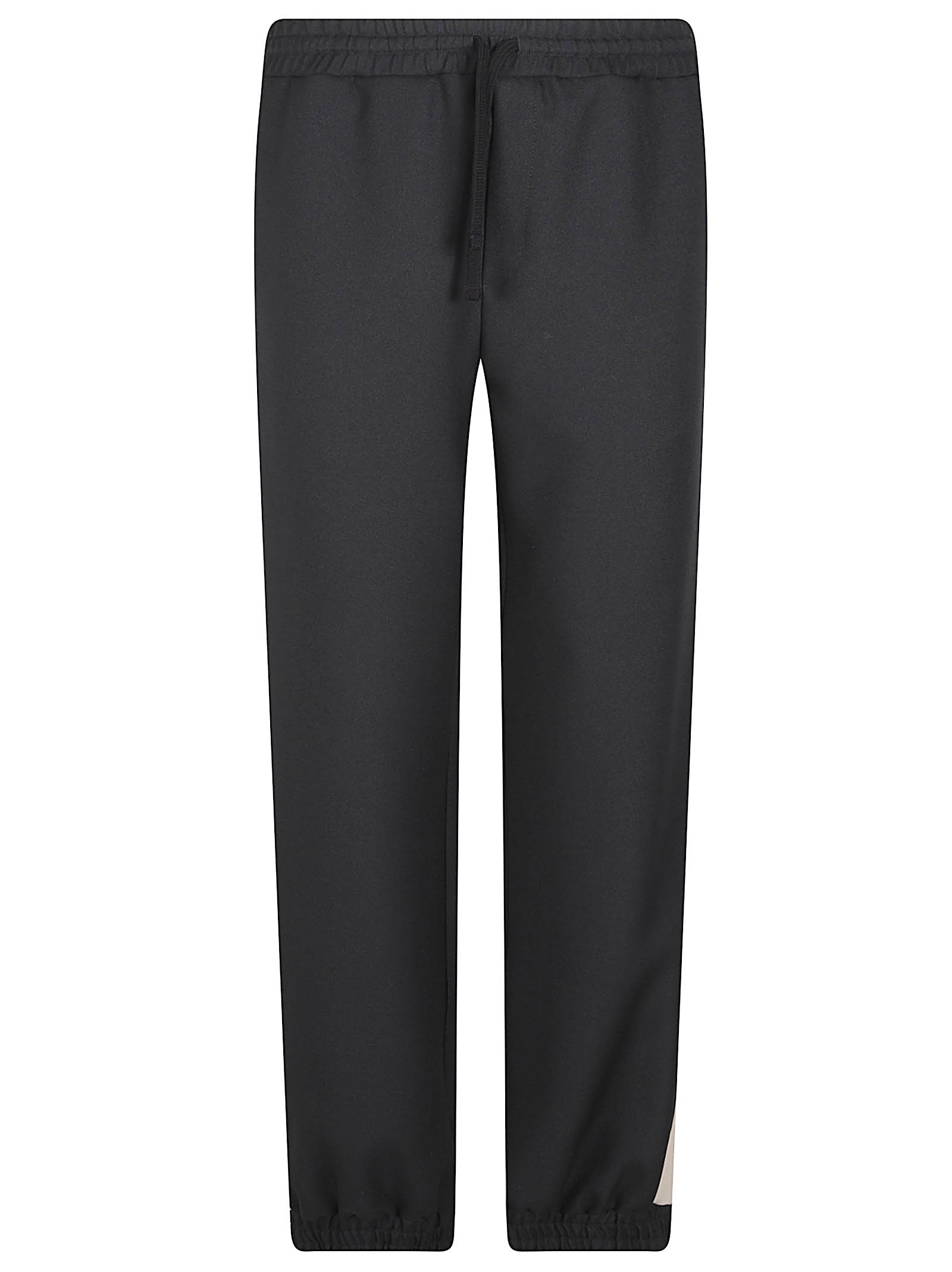 Relaxed Fit Trousers with Elastic Waistband