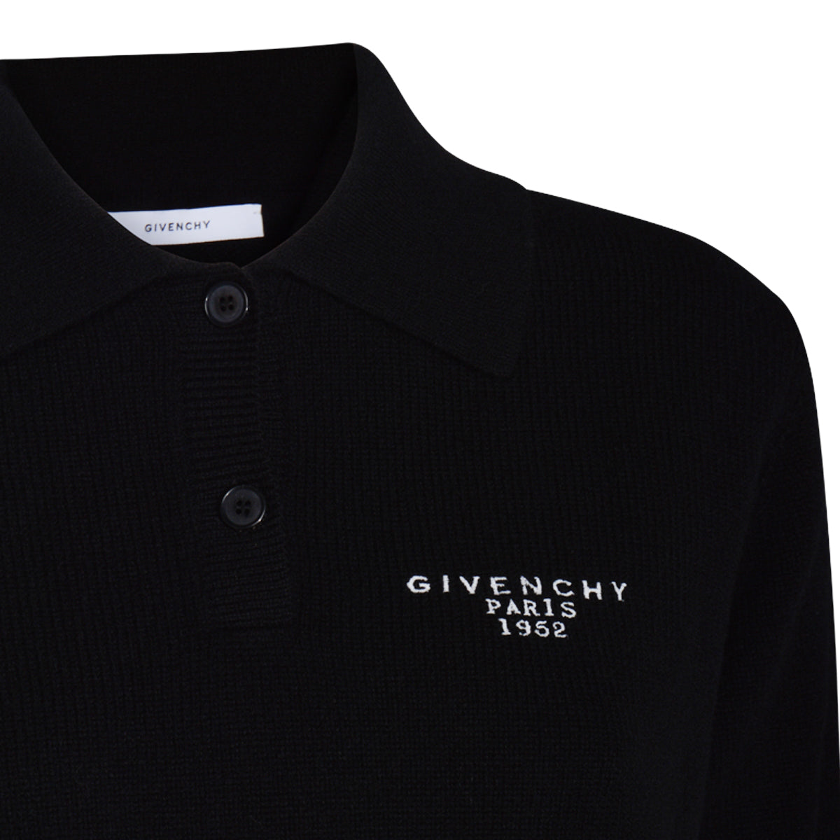 Black Wool Top