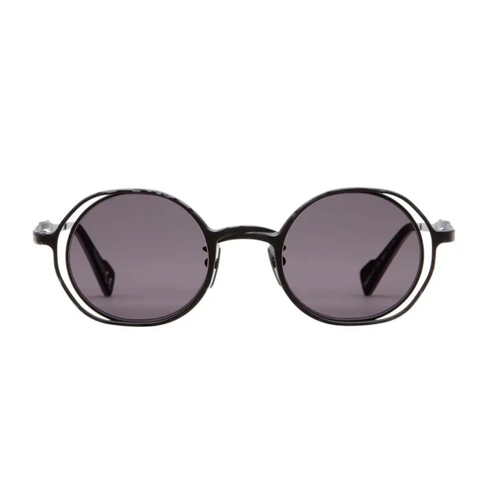 Mask H11 Round Sculpted Metal Sunglasses