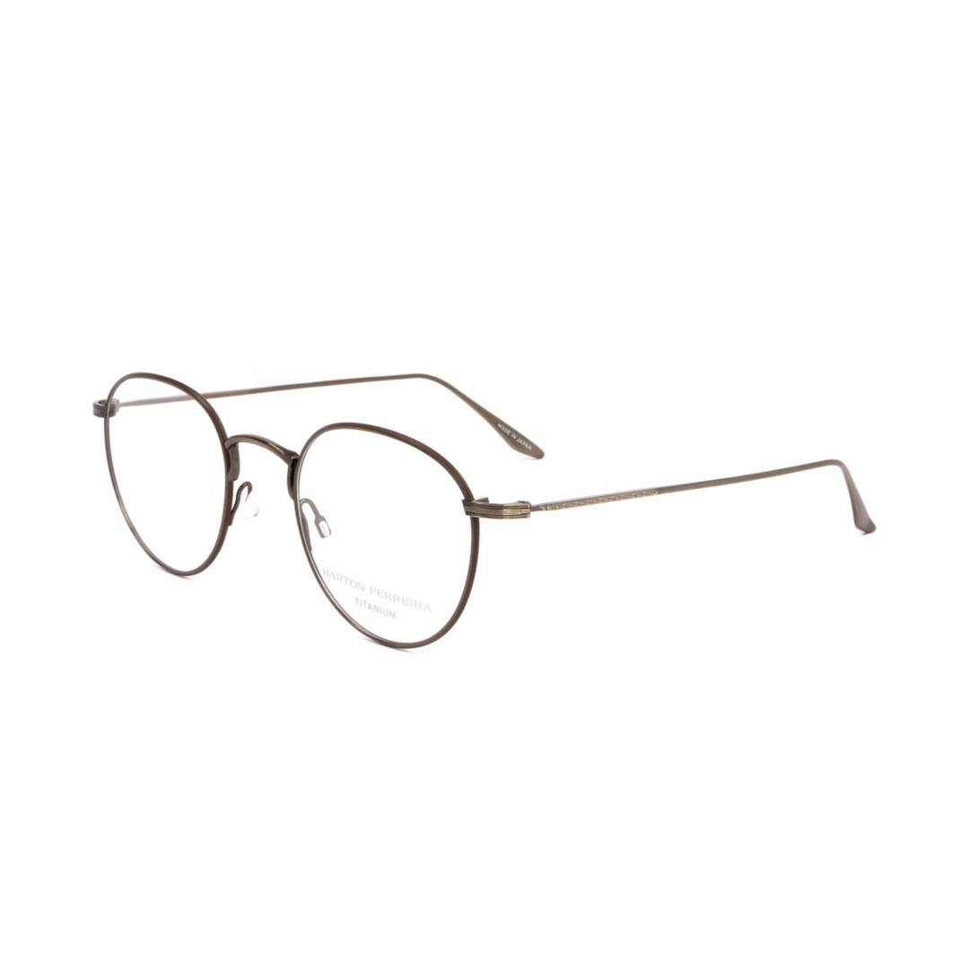 Bp5036 500ax Thin Round Metal Eyeglasses with Adjustable Nose Pads