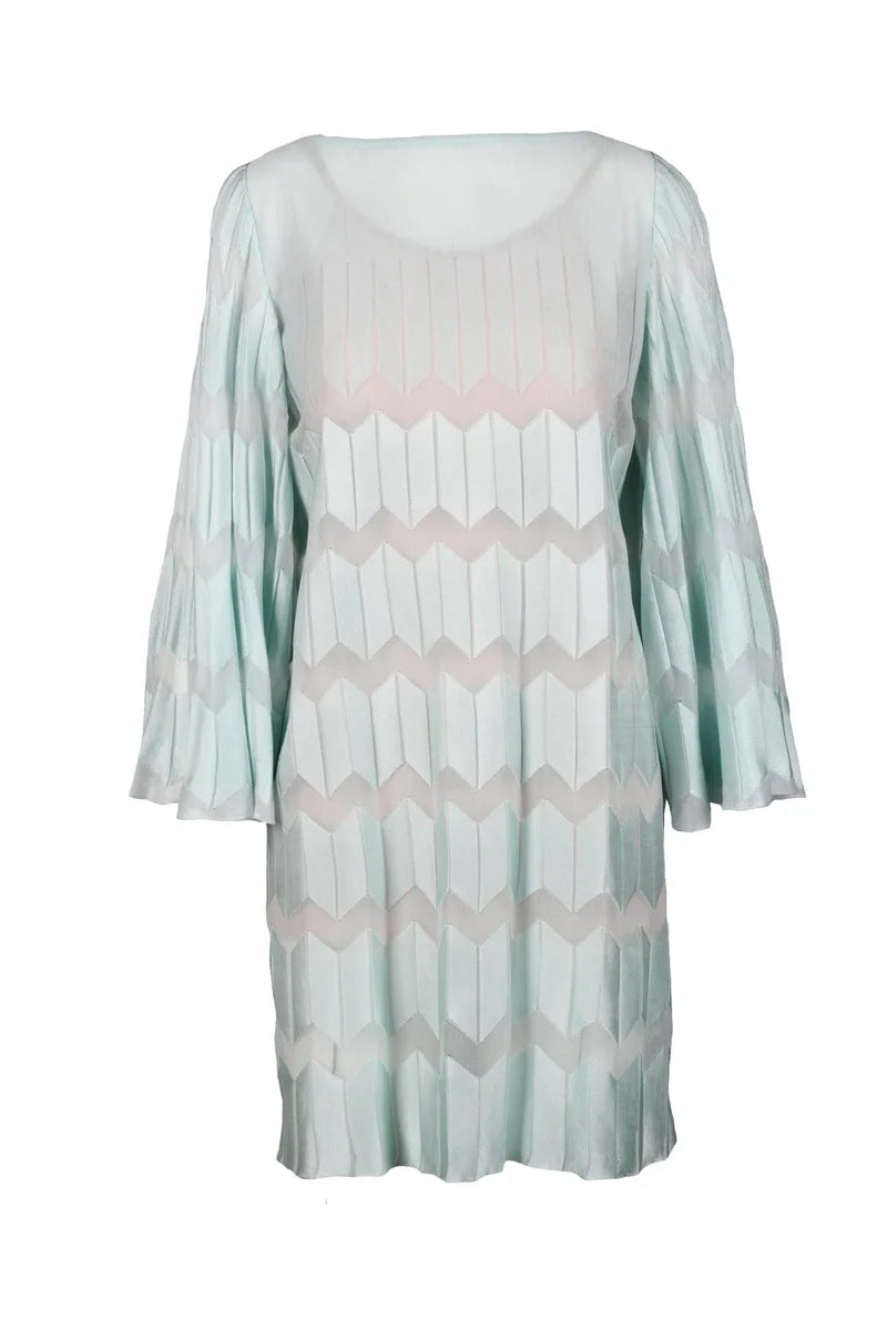 Yayoi Kusama Dress - Aqua Green
