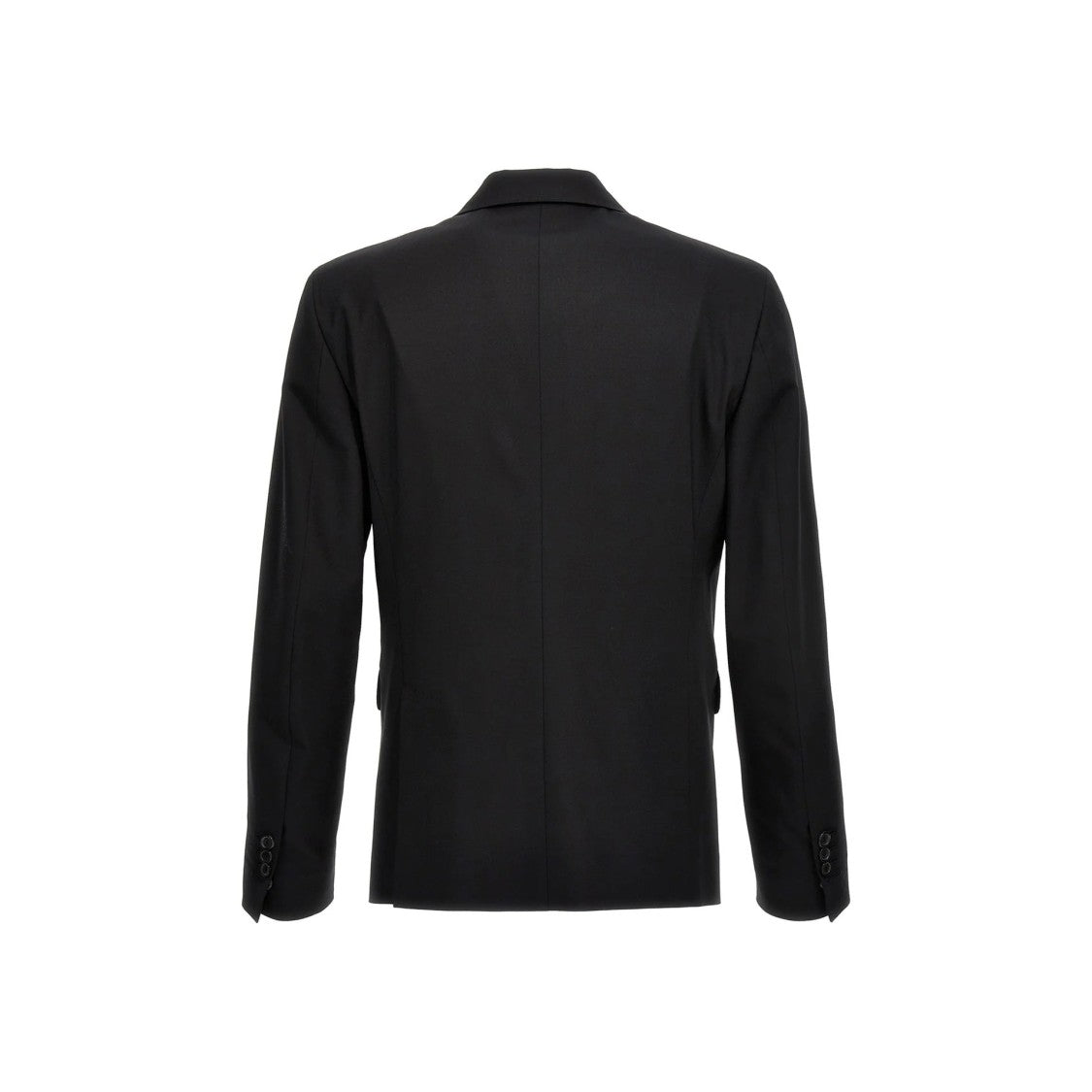 Tailored Two-Piece Wool Suit With Refined Texture
