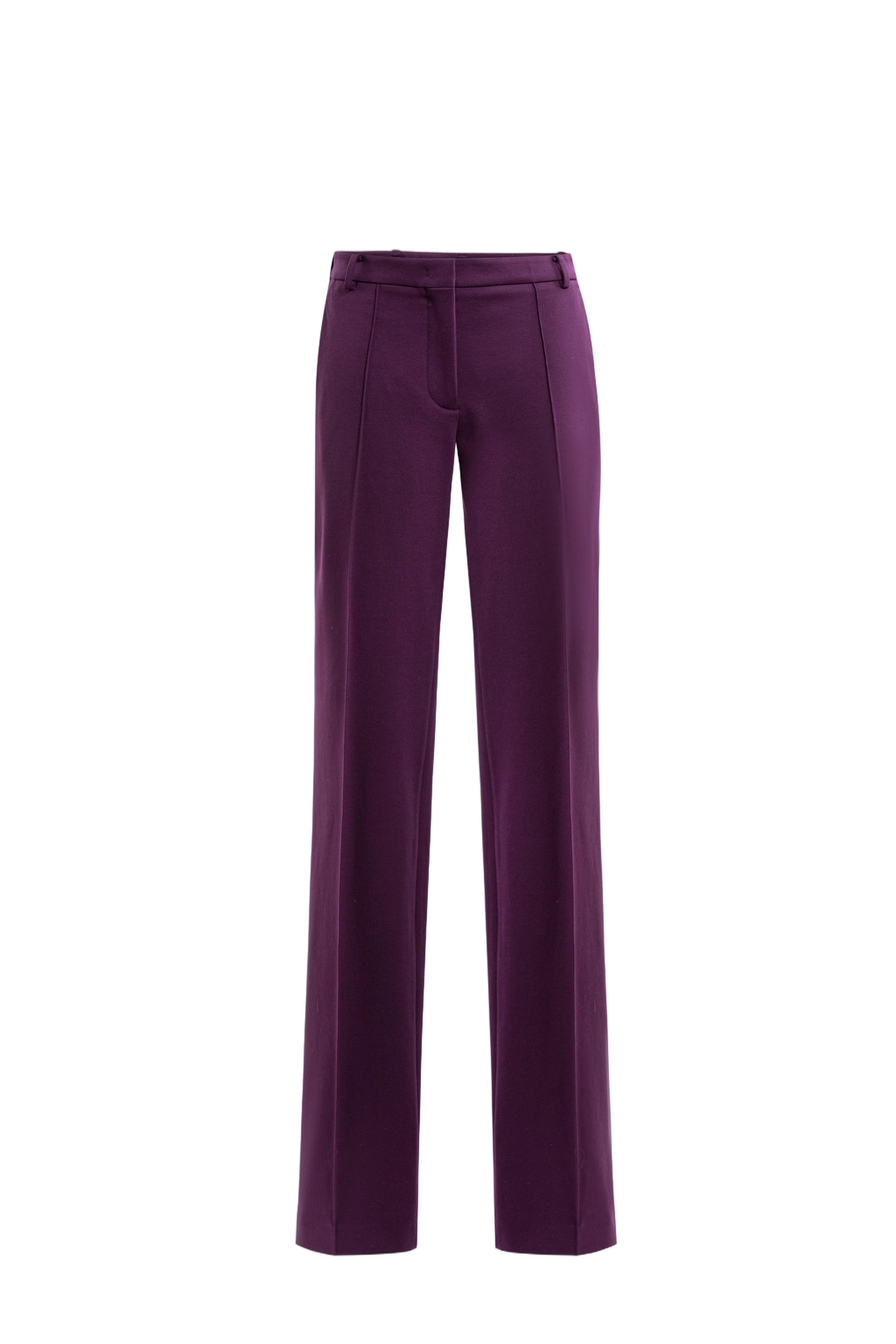 Pleated Shoulder Top And Pants Ensemble