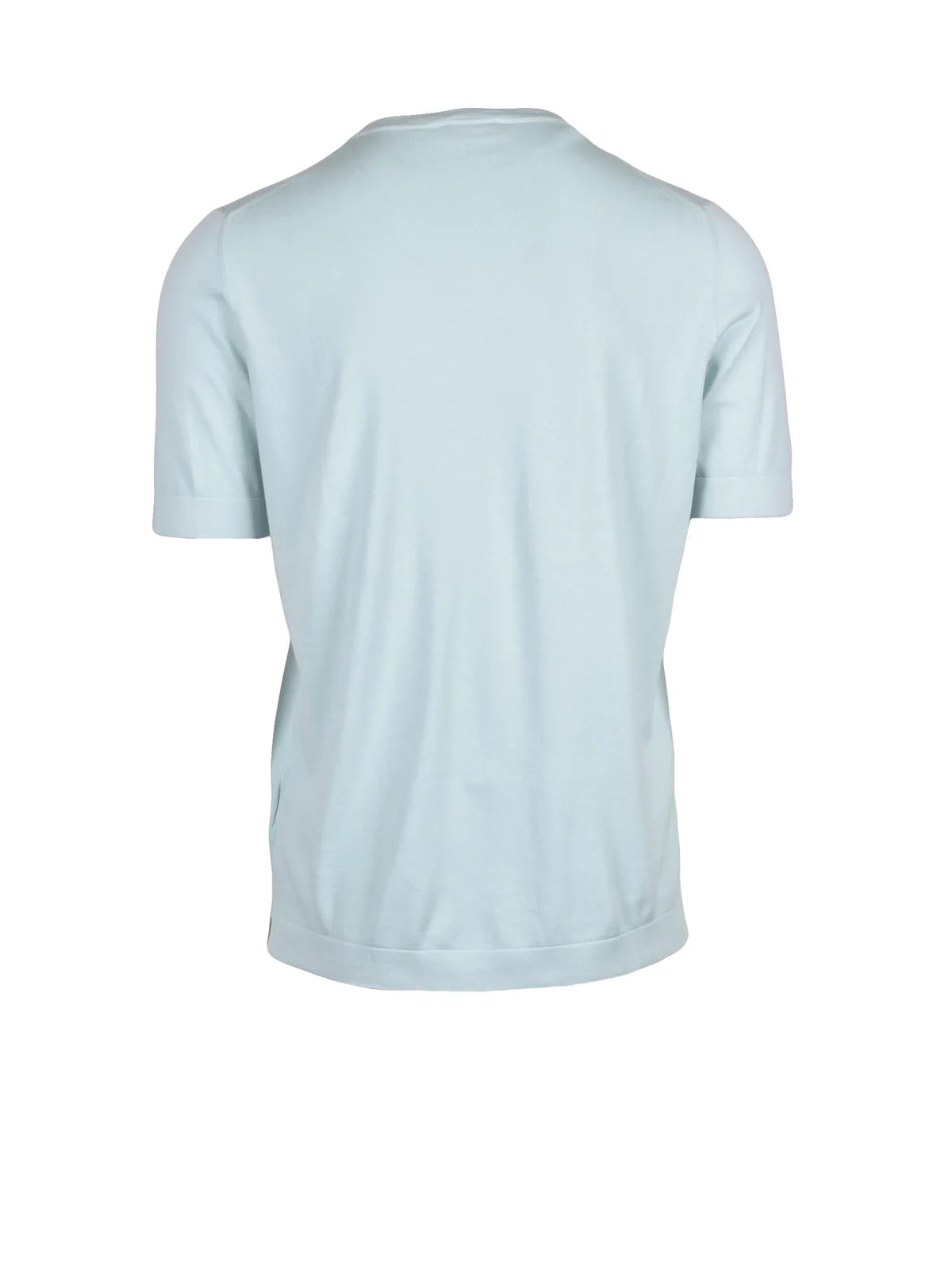 Aqua Green Cotton Knit Top