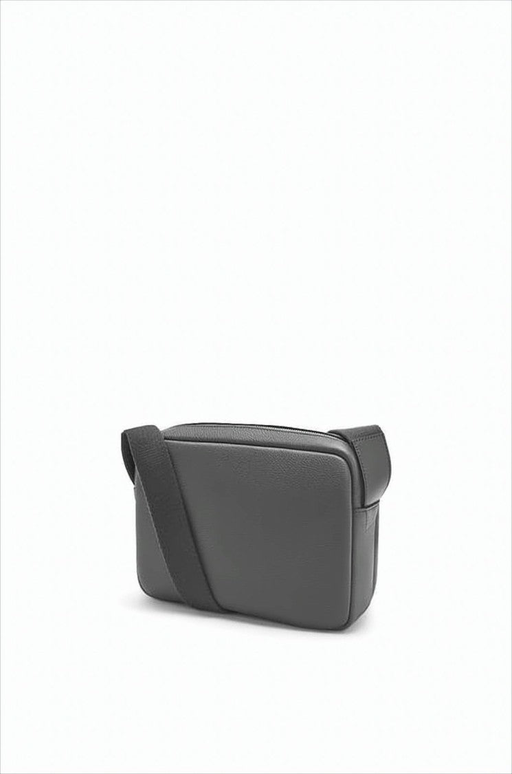 Rectangular Crossbody Bag in Smooth Calf Leather