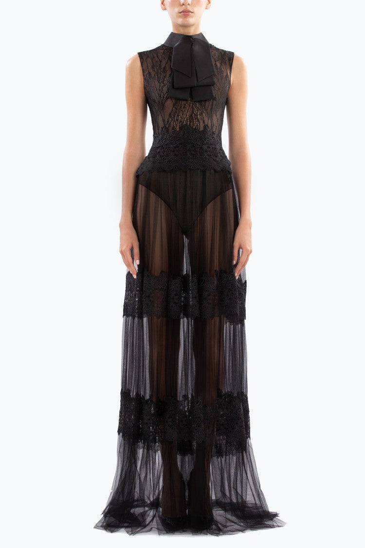 Lace Long Dress