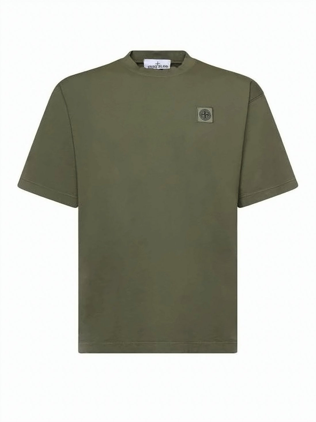 Crew Neck Green T-Shirt