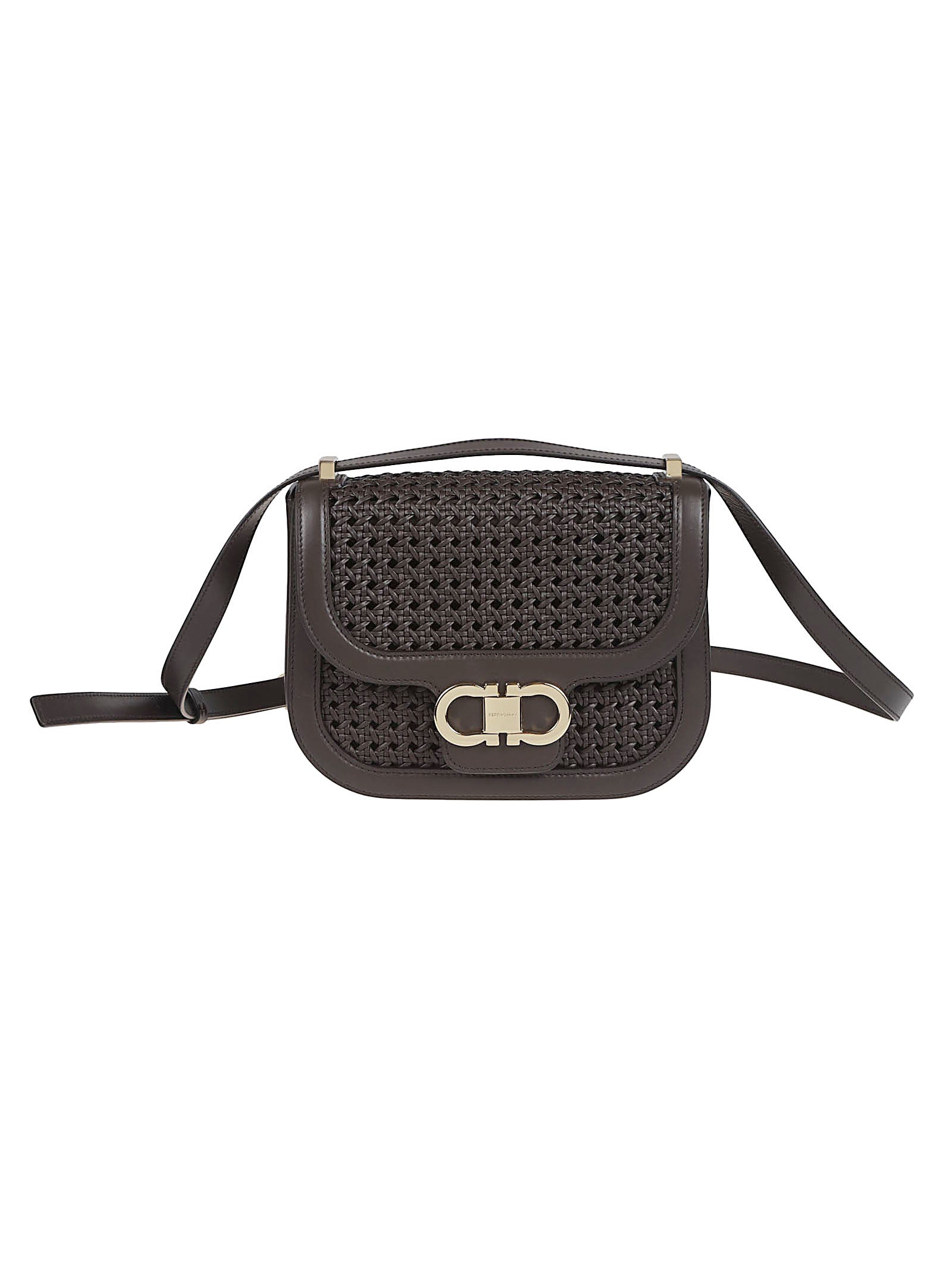 Handwoven Mini Borsa in Calf Leather