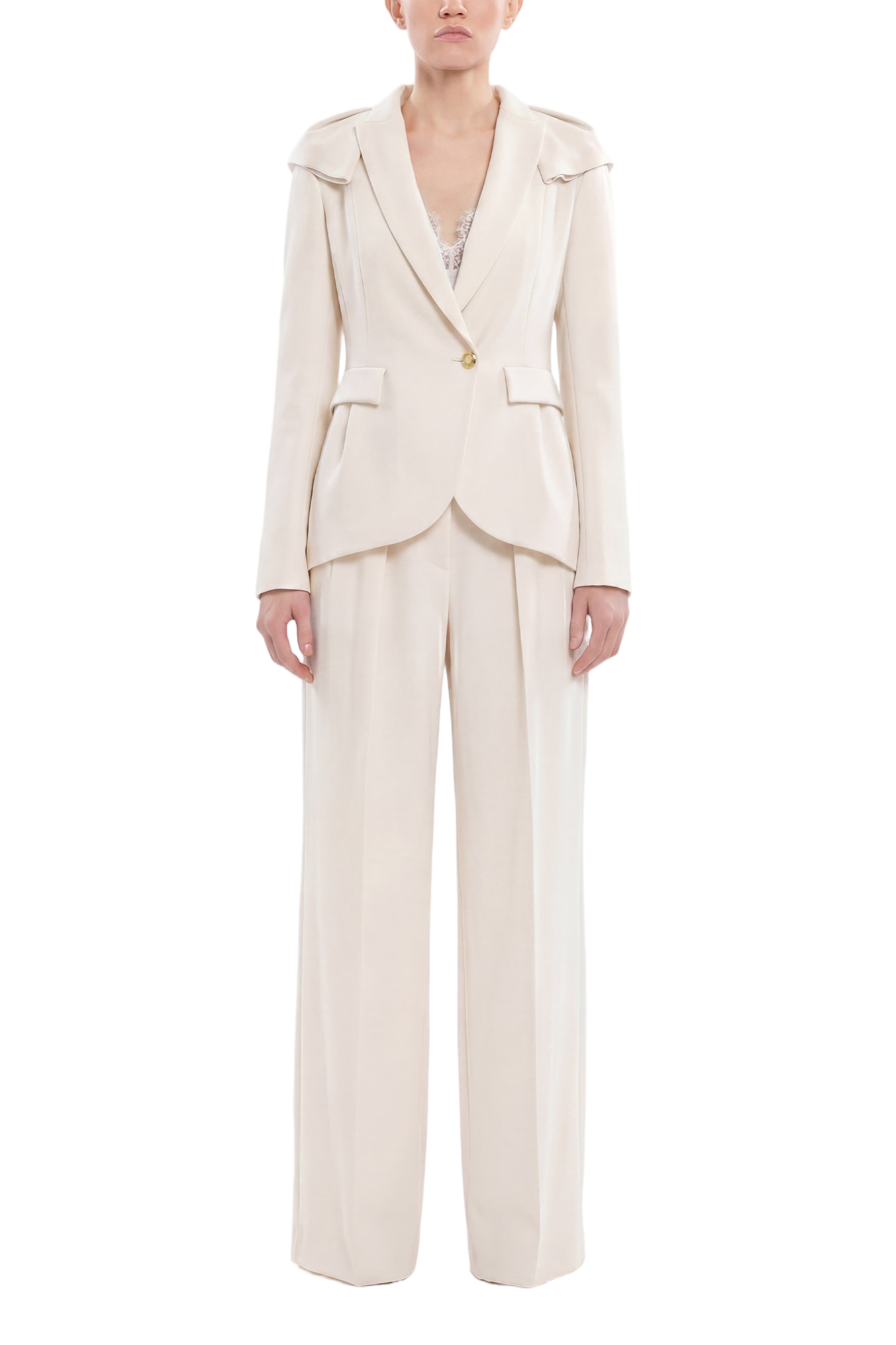 Pleated Pants