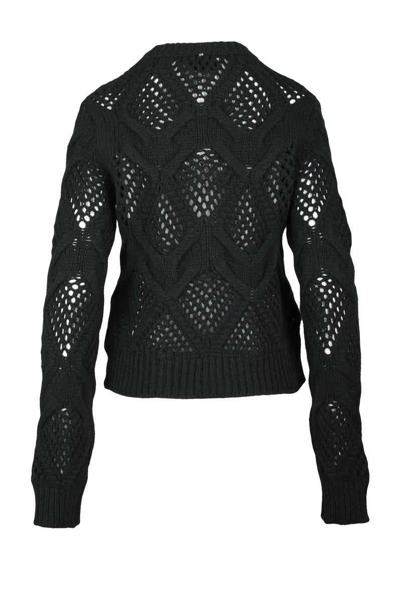 Narvel Virgin Wool Knit - Black