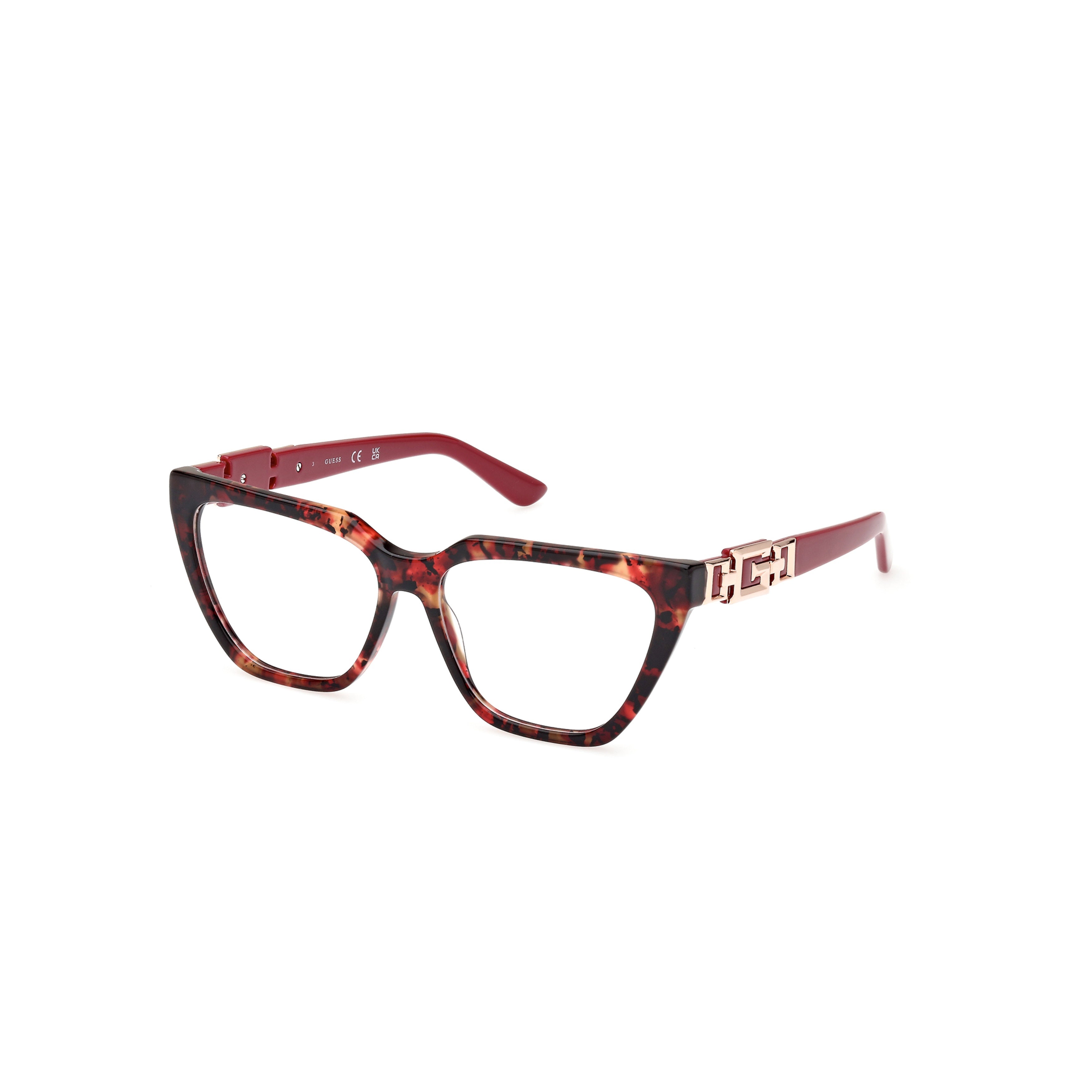 Gu2985 54071 Bold Cat-Eye Eyeglasses
