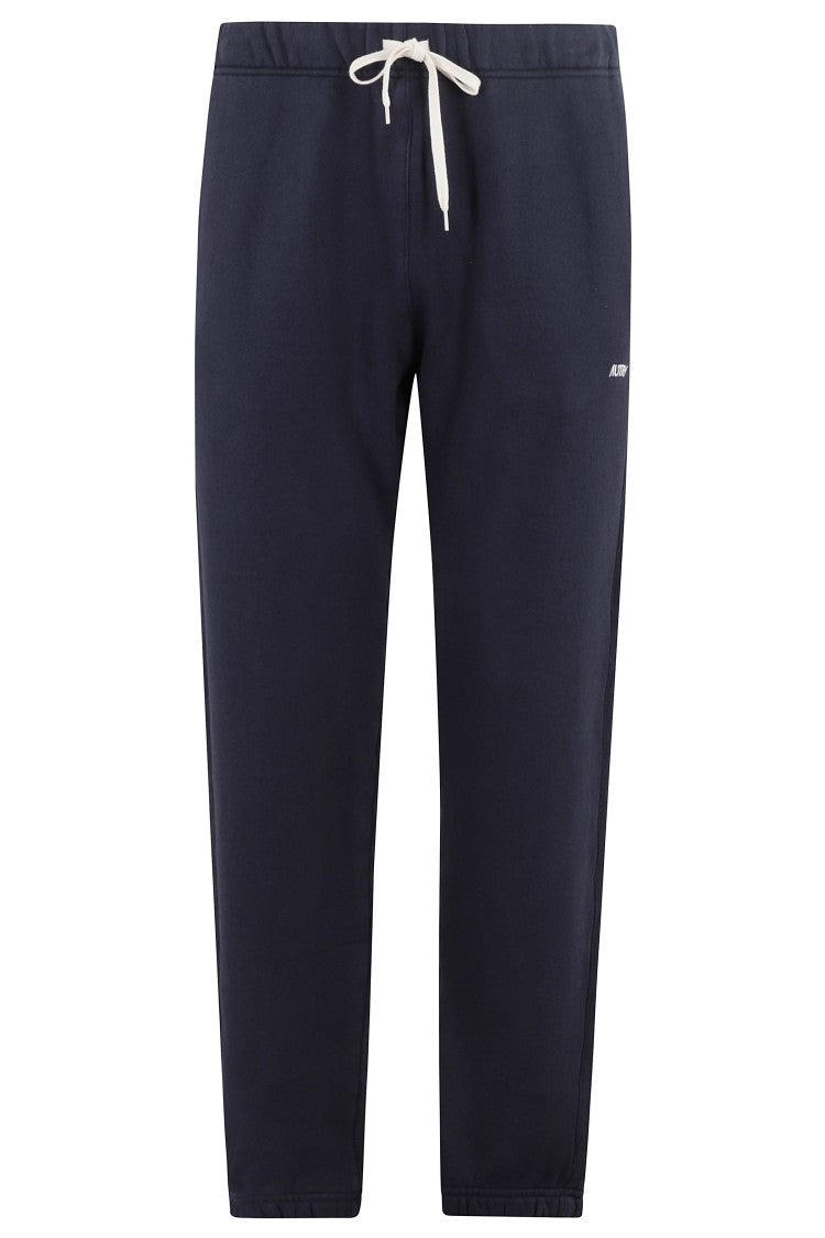 Blue Cotton Joggers