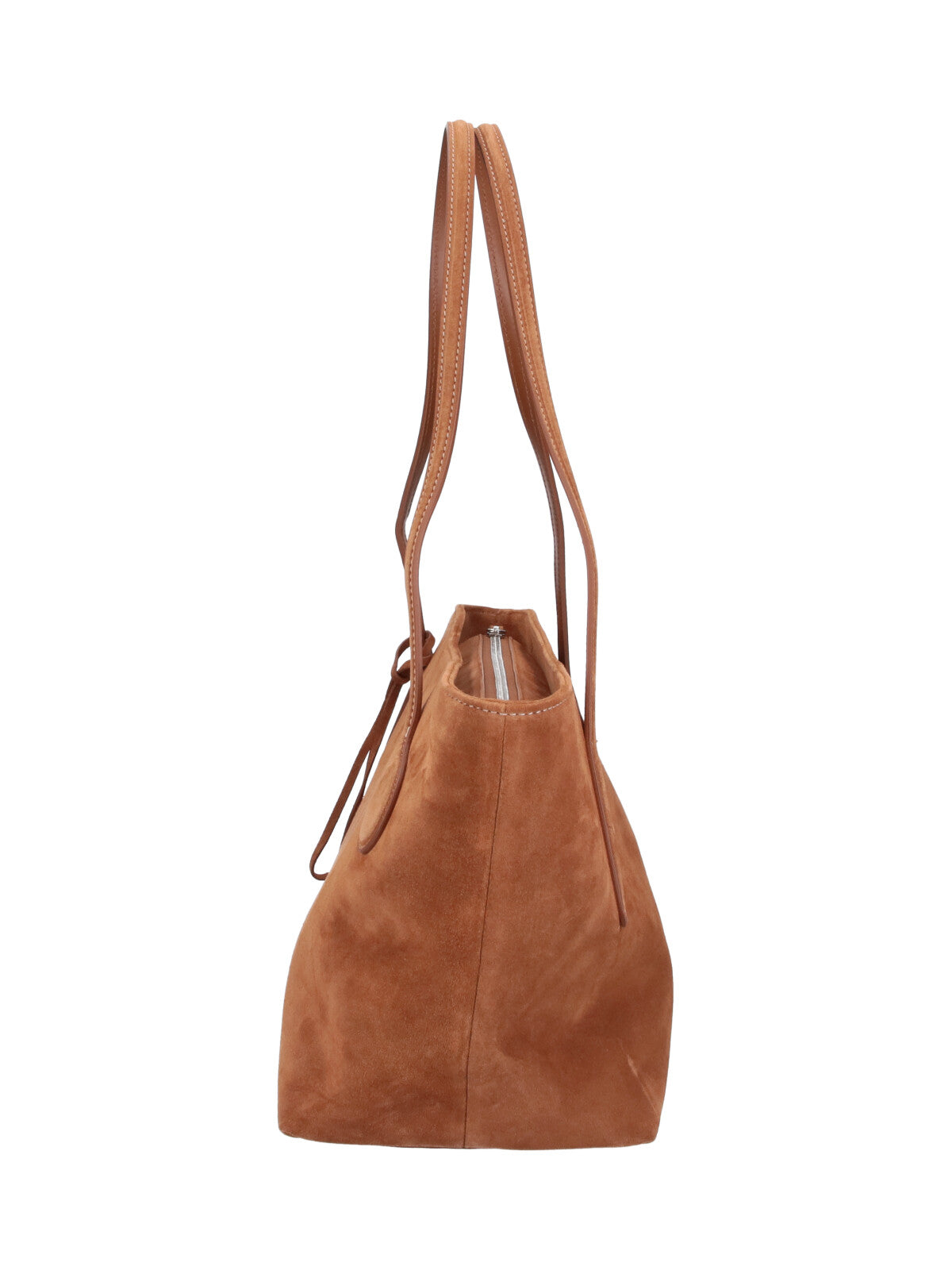 Brown Sprout Calf Suede Tote