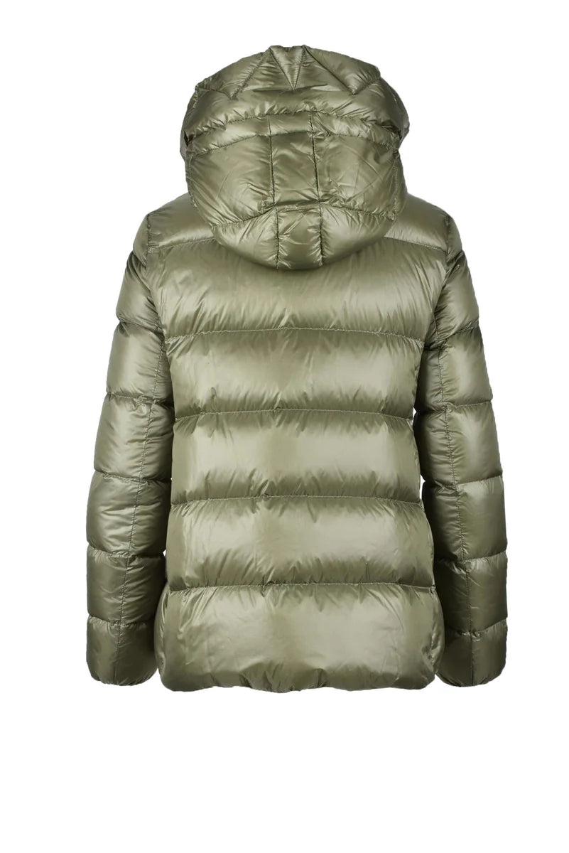 Short Down Jacket Green