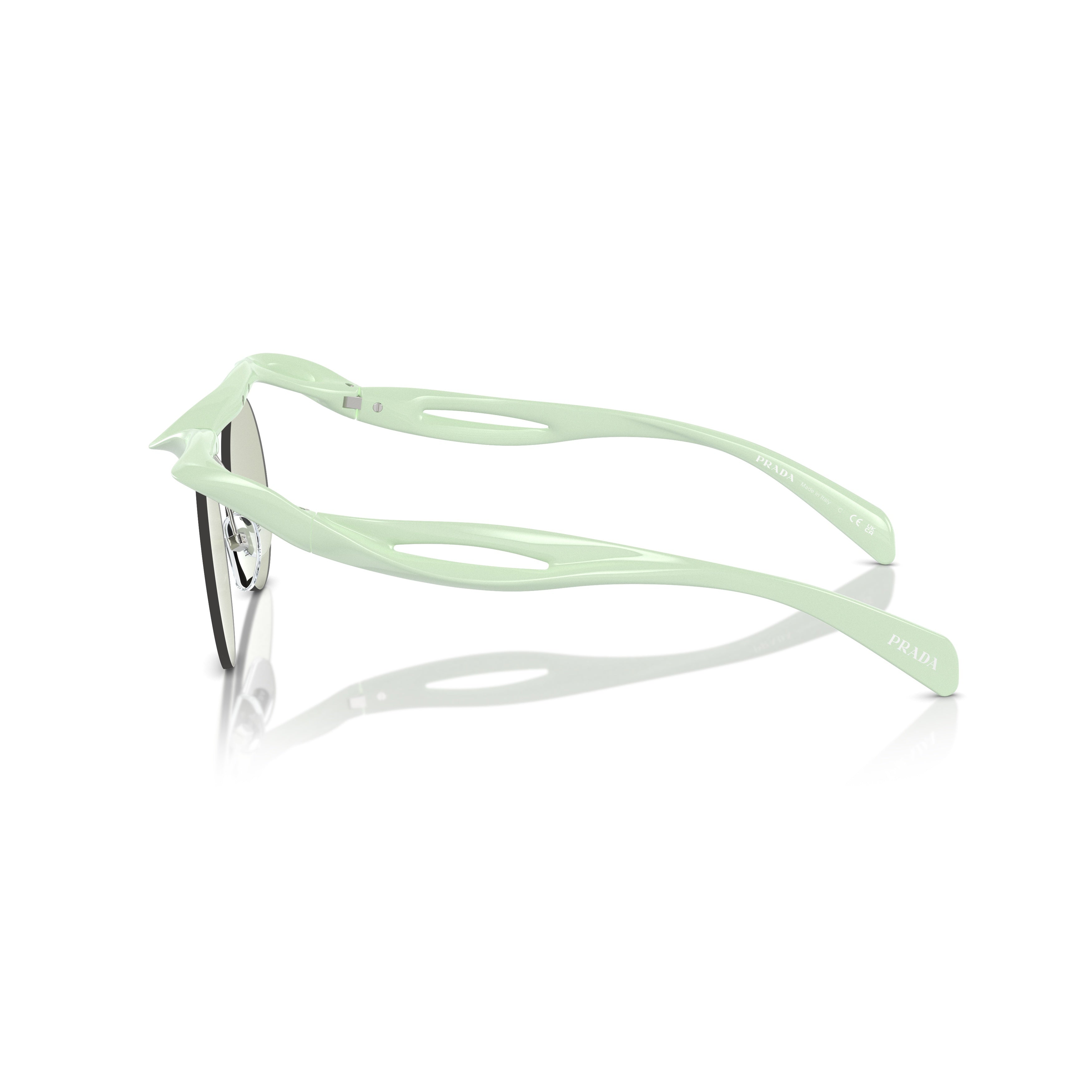 0pr A18s Round Lens Sunglasses