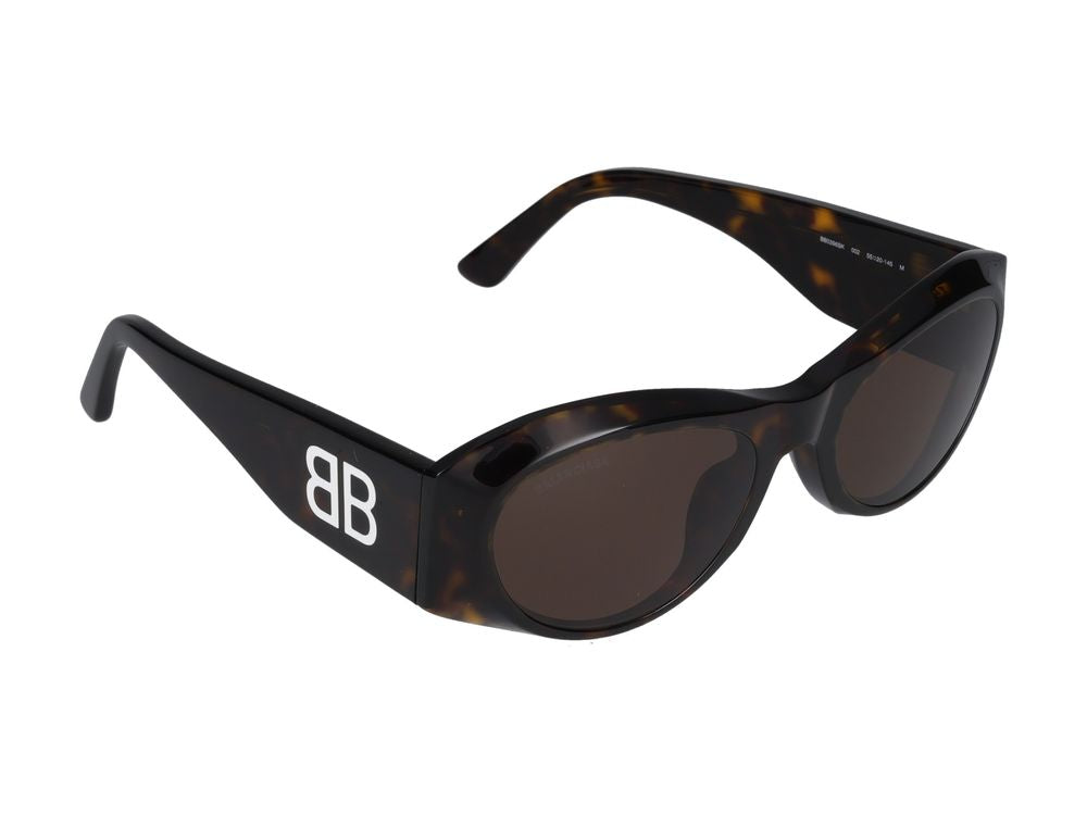 Okulary przeciwsłoneczne Balenciaga BB0396SK 002 havana havana brown 55/20/145