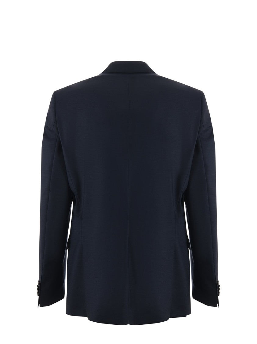 Tailored Black Two-Piece Suit Set