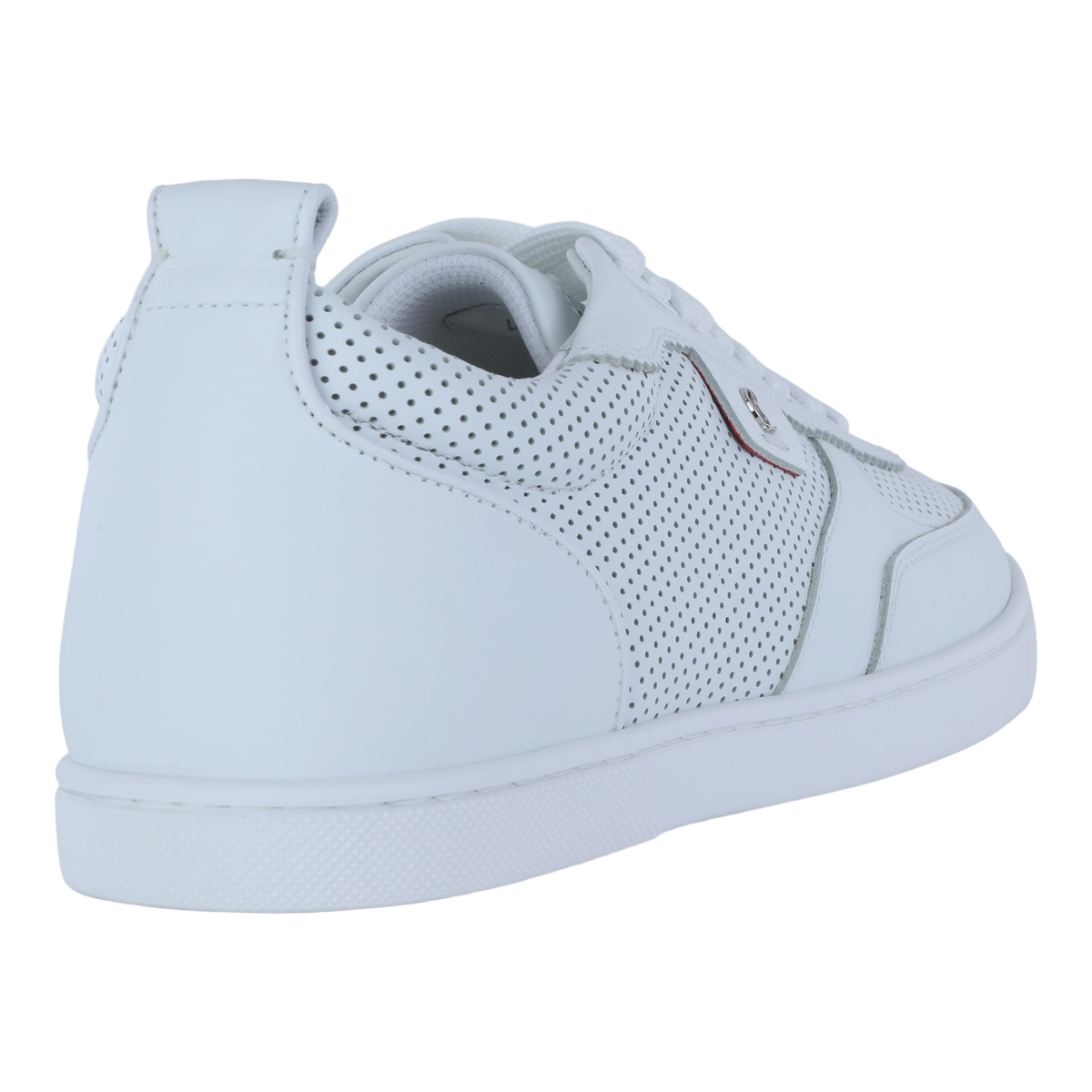 Low-Top Sneakers with Perforated Panels
