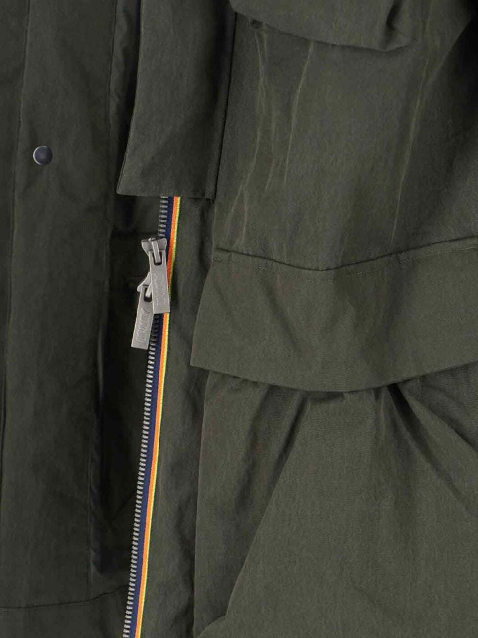 Green Jacket With Hood & Insulation