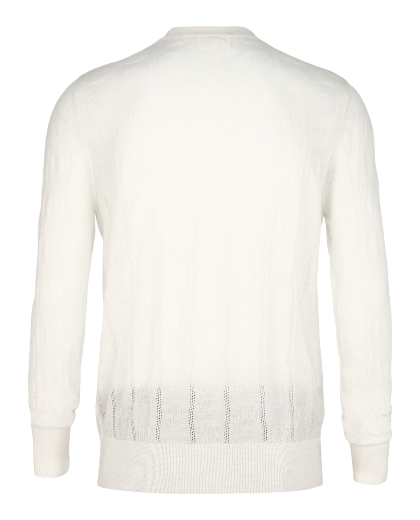 Textured-Knit Crewneck Sweater