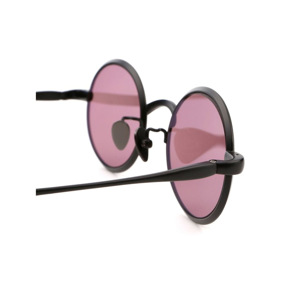 P11 Clcc7 Satin Black Titanium Oval Sunglasses