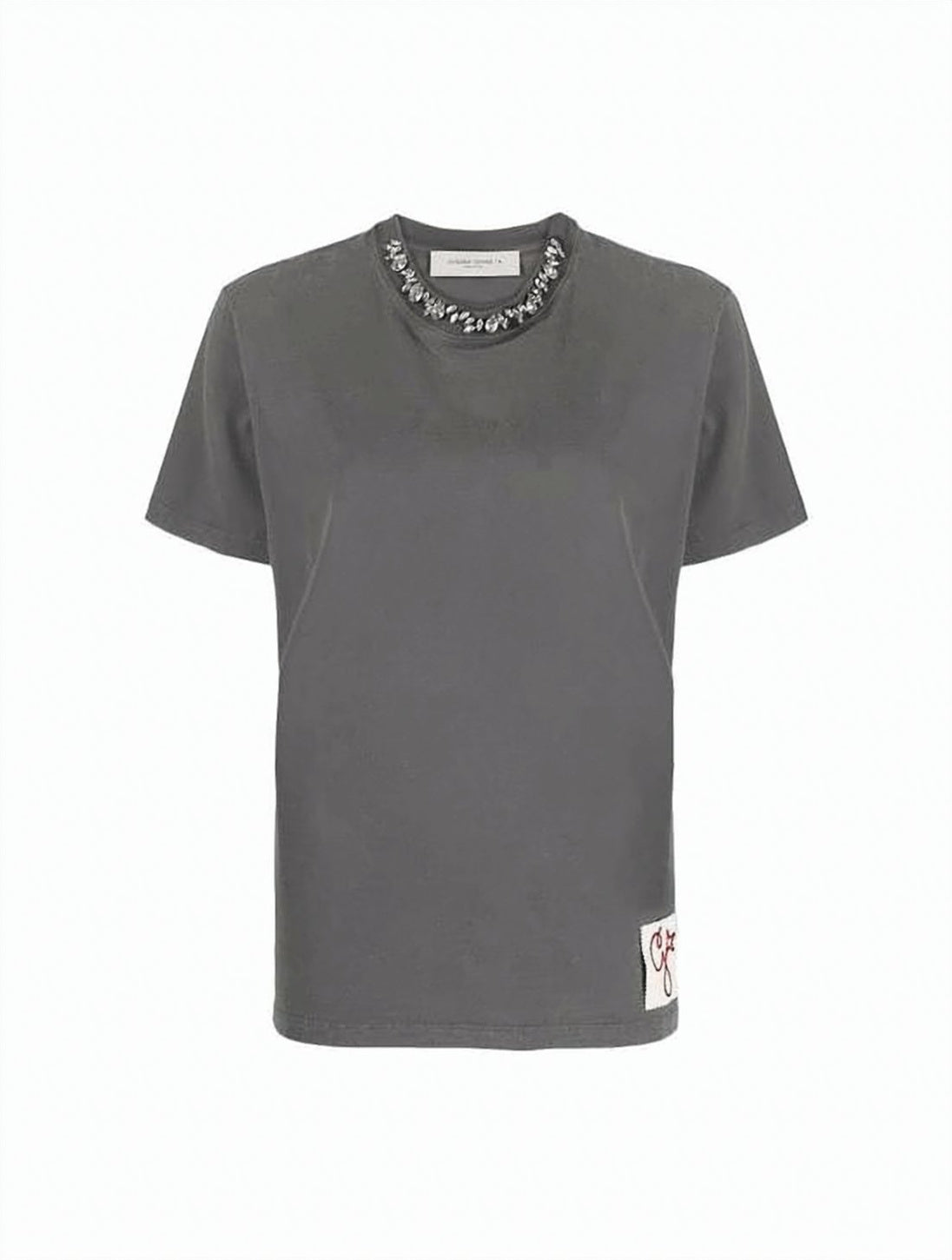 Charcoal Grey Cotton T-Shirt