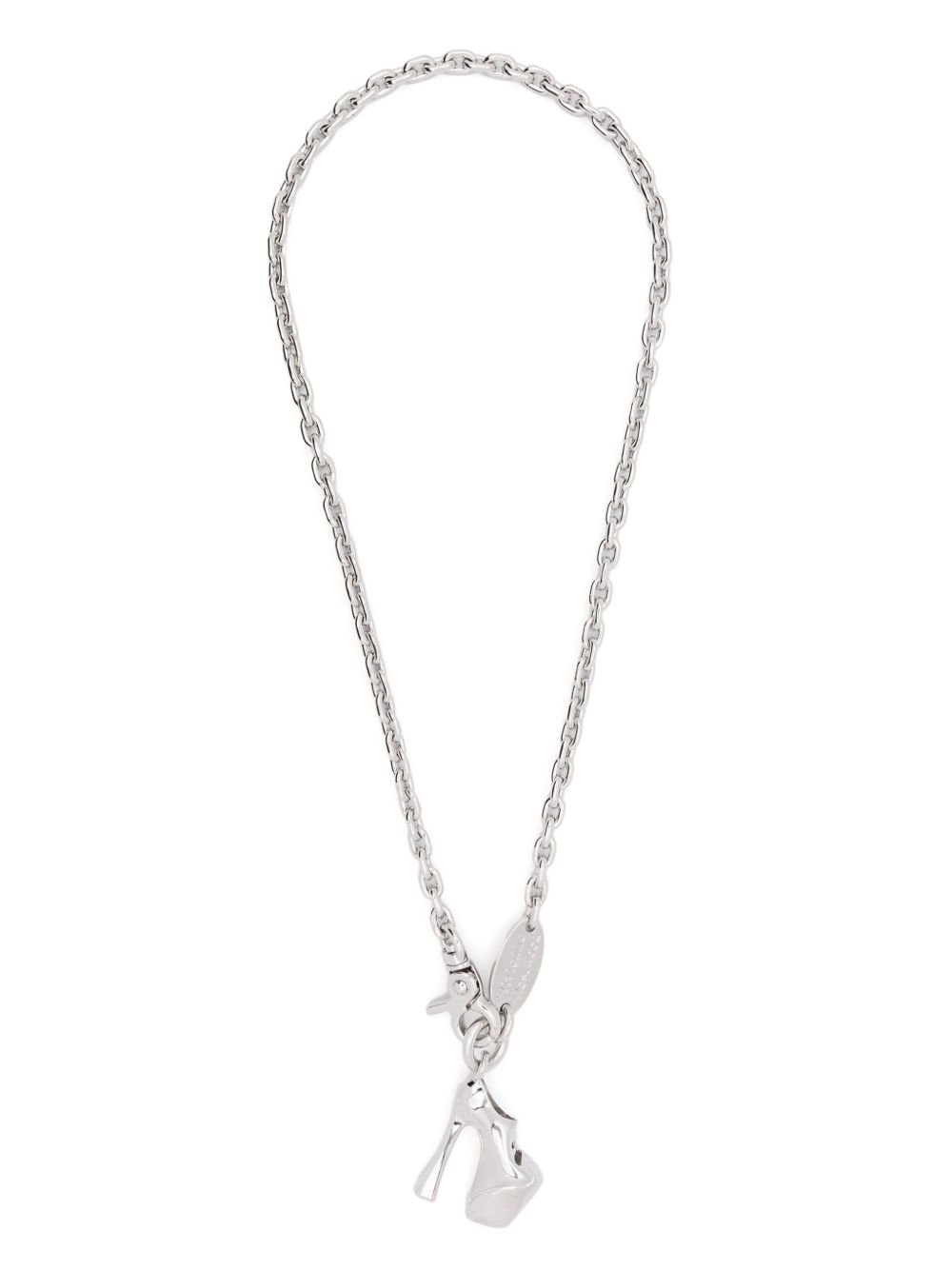 Silver-Tone Cable-Link Necklace
