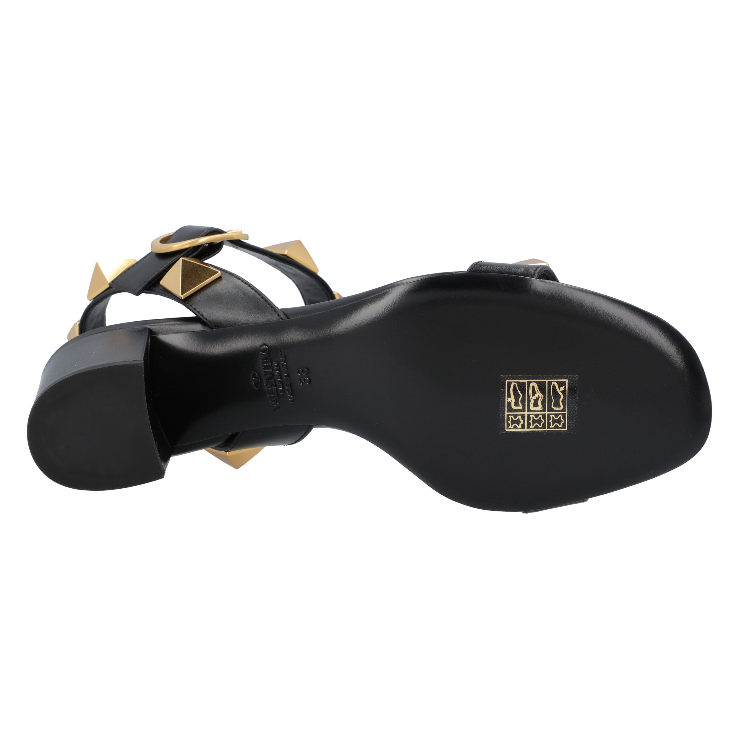 Roman Stud Calfskin Sandal