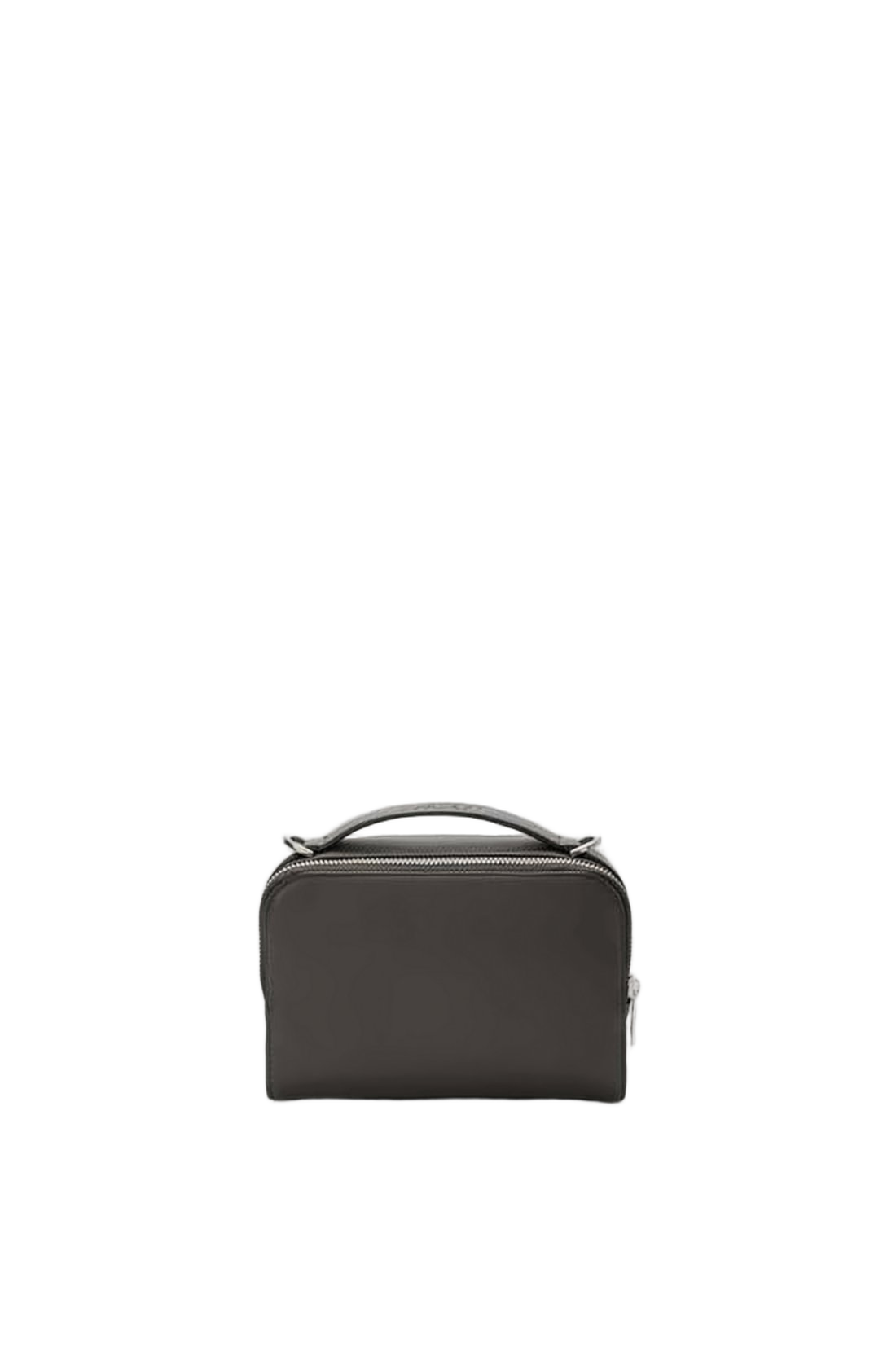 Sleek Rectangular Calf Leather Shoulder Bag