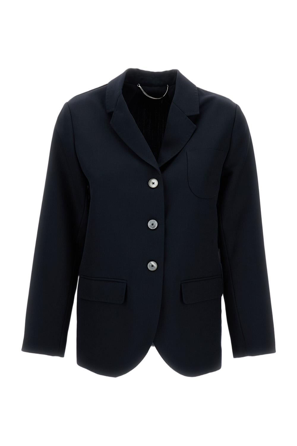 Tailored Jacket with Notched Lapel